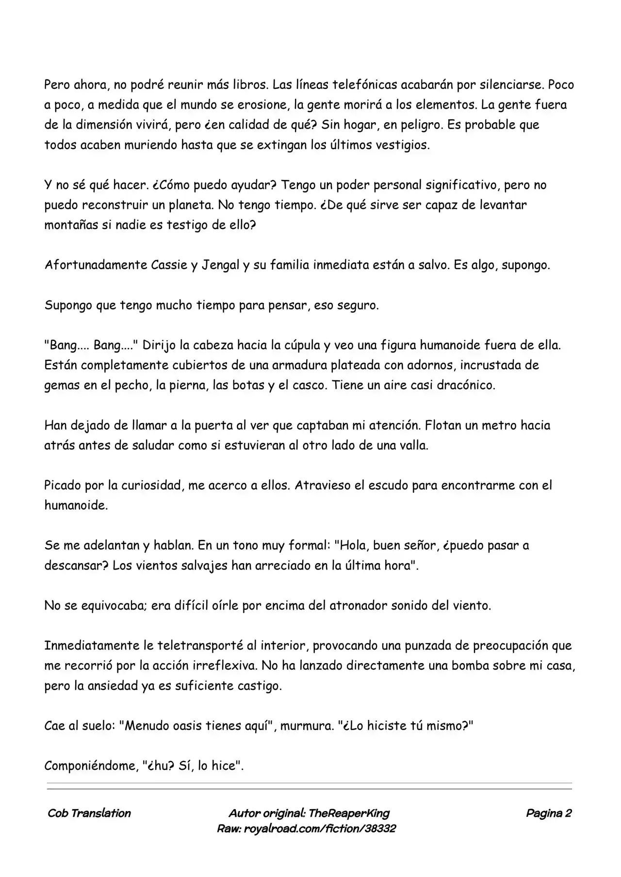 Realidad De Minecraft (Novela) - Capítulo 186 - Página 2 - LectorTMOo