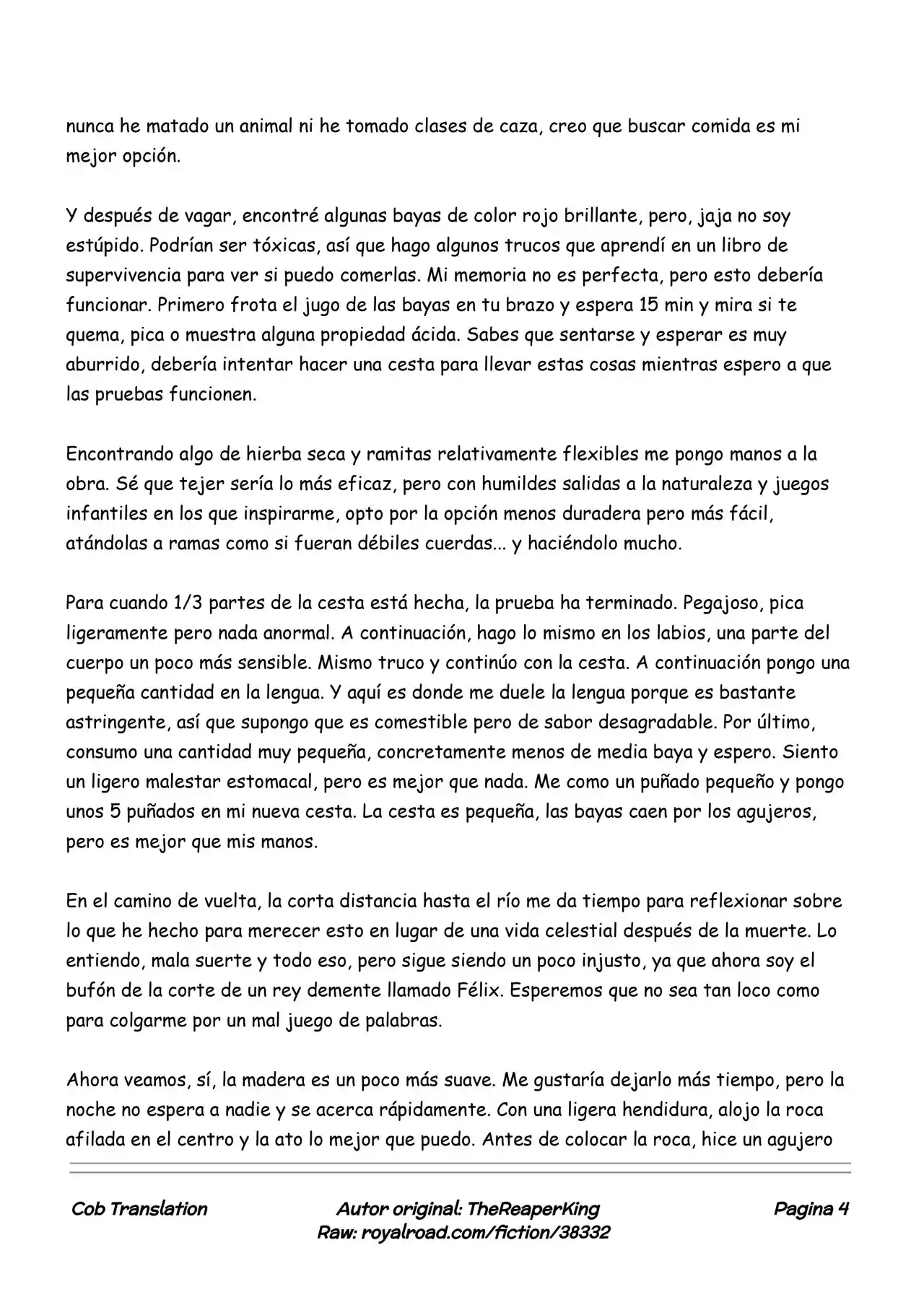 Realidad De Minecraft (Novela) - Capítulo 2 - Página 4 - LectorTMOo