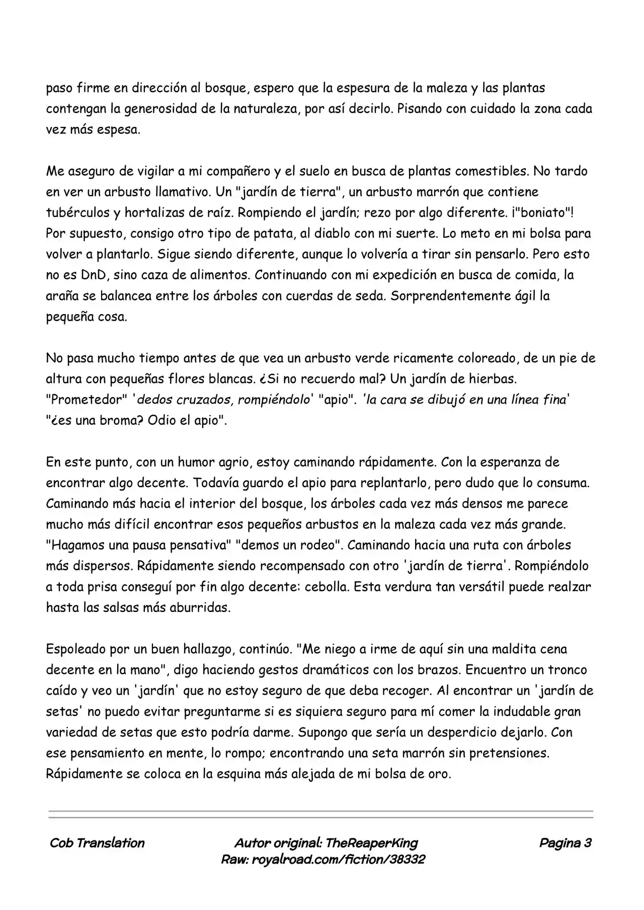 Realidad De Minecraft (Novela) - Capítulo 27 - Página 3 - LectorTMOo