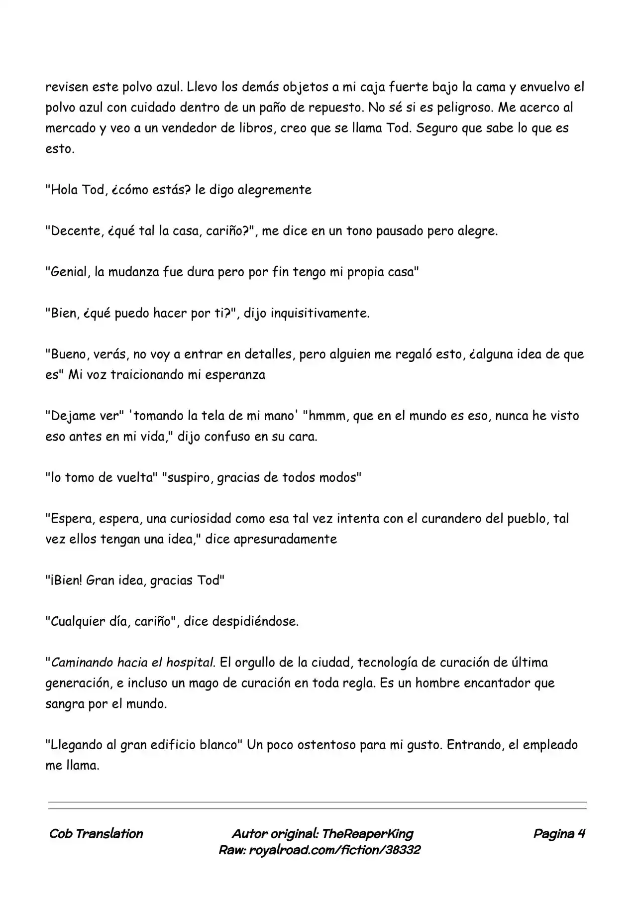 Realidad De Minecraft (Novela) - Capítulo 31 - Página 4 - LectorTMOo