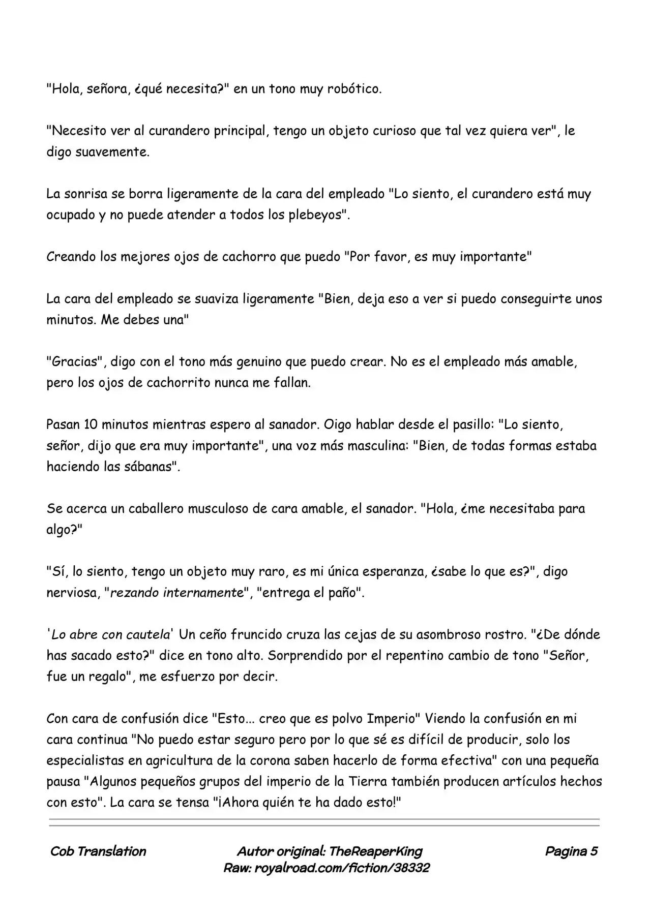 Realidad De Minecraft (Novela) - Capítulo 31 - Página 5 - LectorTMOo