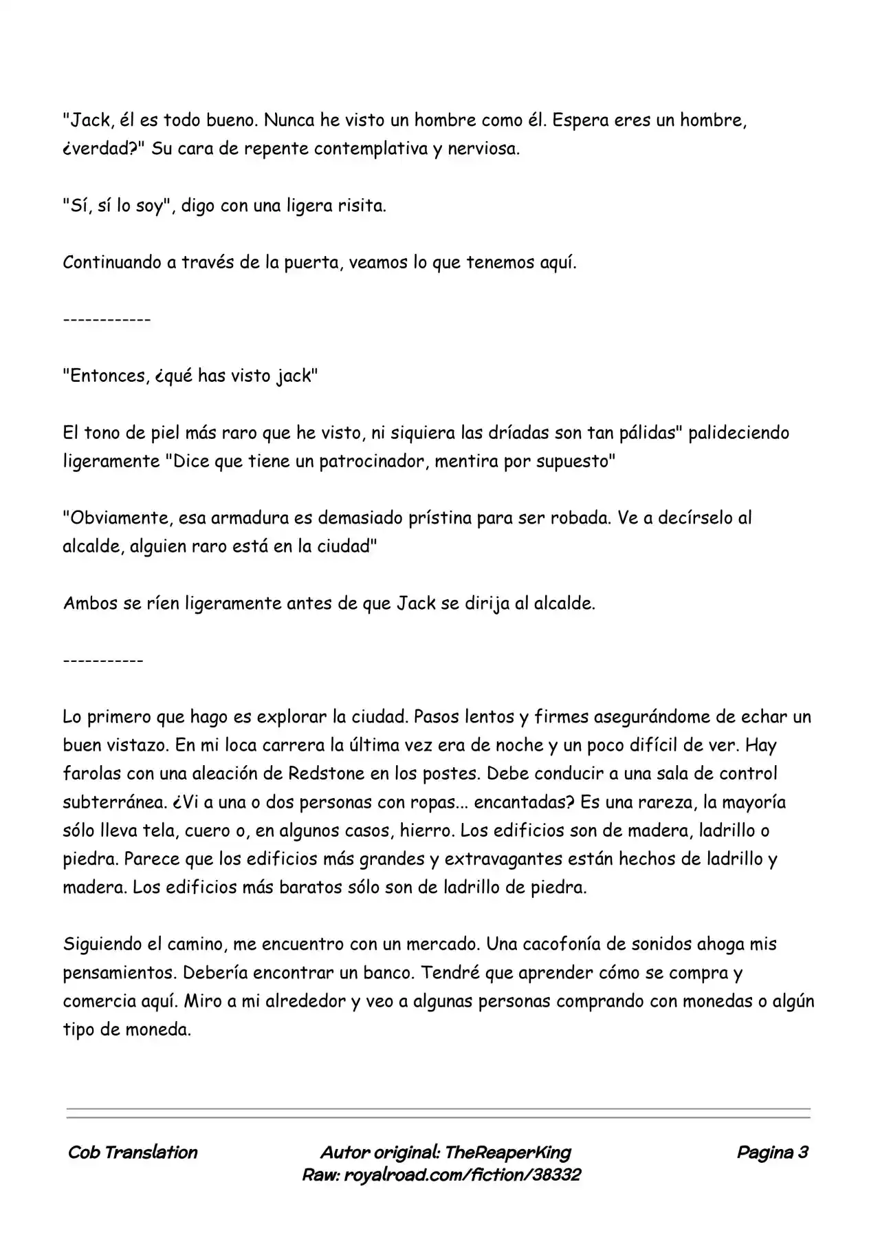 Realidad De Minecraft (Novela) - Capítulo 32 - Página 3 - LectorTMOo