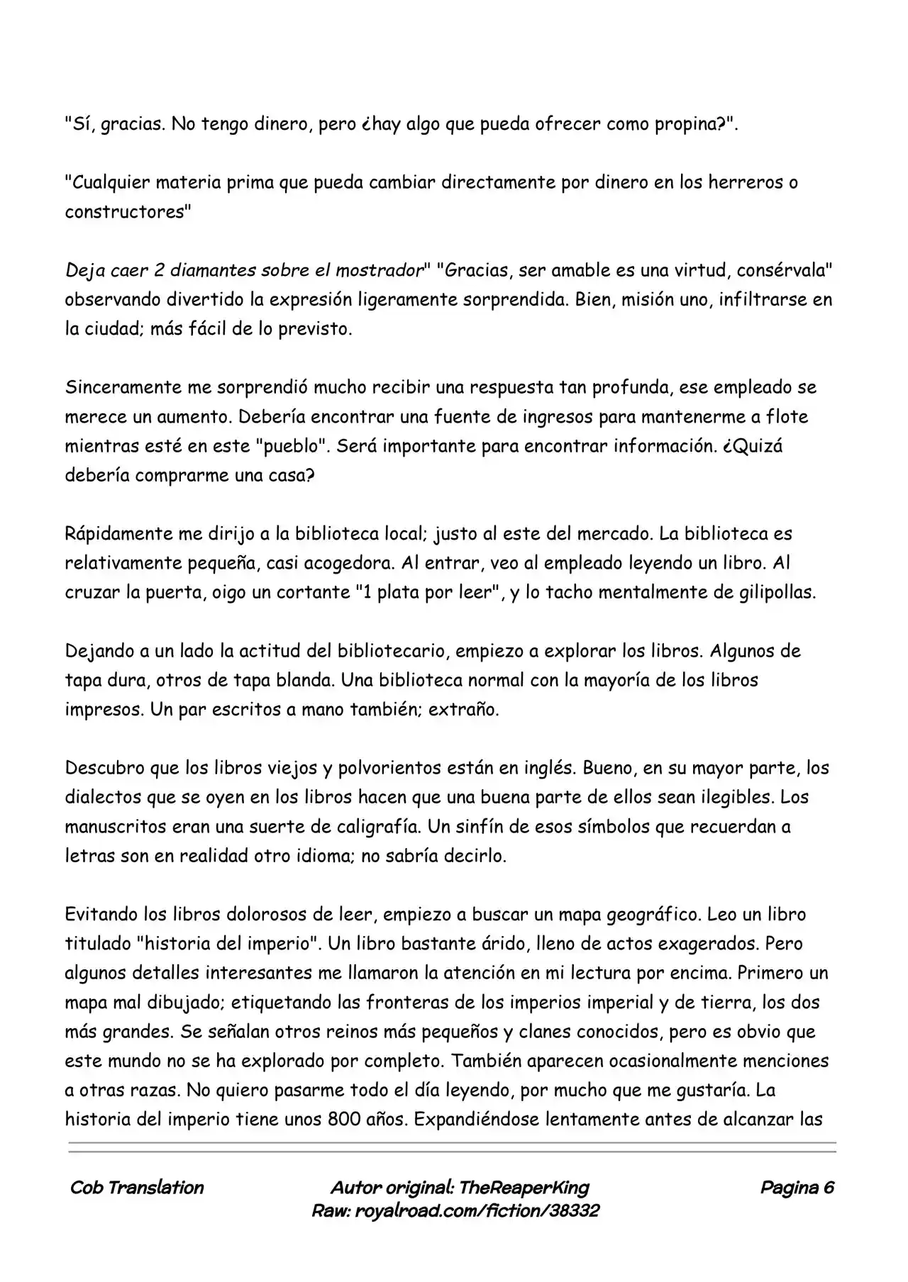 Realidad De Minecraft (Novela) - Capítulo 32 - Página 6 - LectorTMOo