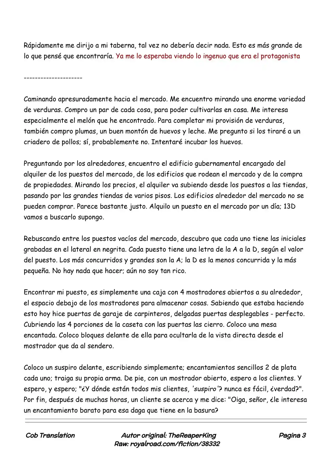 Realidad De Minecraft (Novela) - Capítulo 34 - Página 3 - LectorTMOo