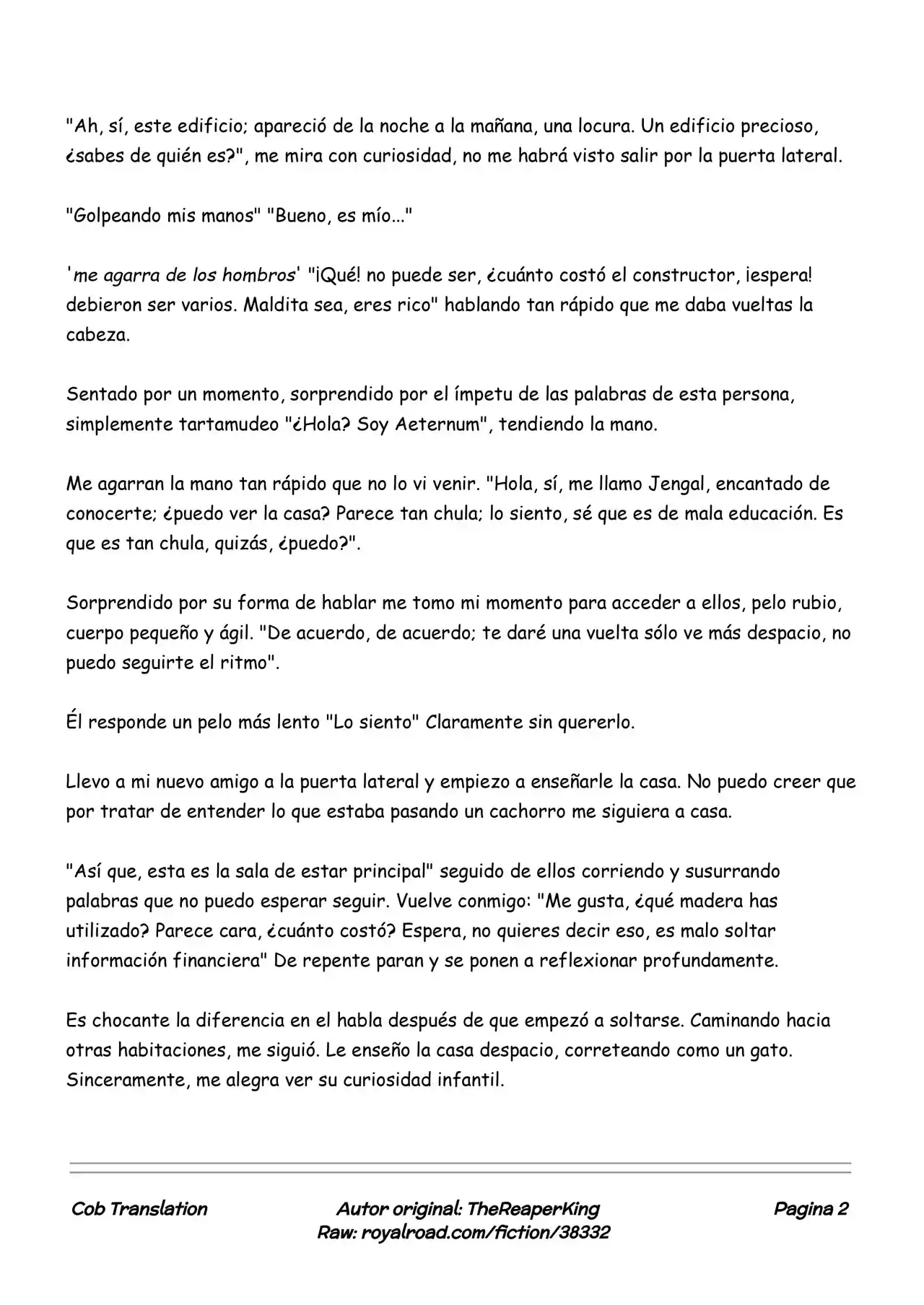 Realidad De Minecraft (Novela) - Capítulo 37 - Página 2 - LectorTMOo