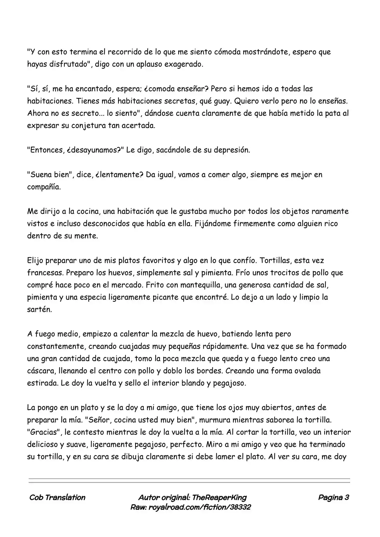 Realidad De Minecraft (Novela) - Capítulo 37 - Página 3 - LectorTMOo