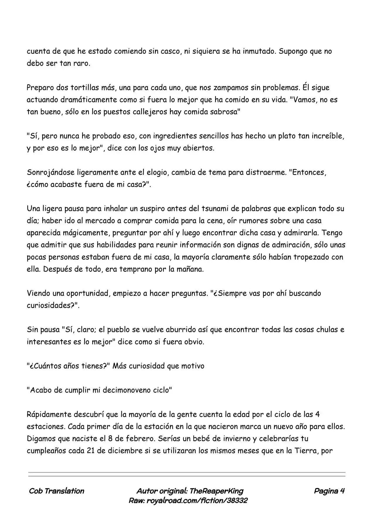 Realidad De Minecraft (Novela) - Capítulo 37 - Página 4 - LectorTMOo