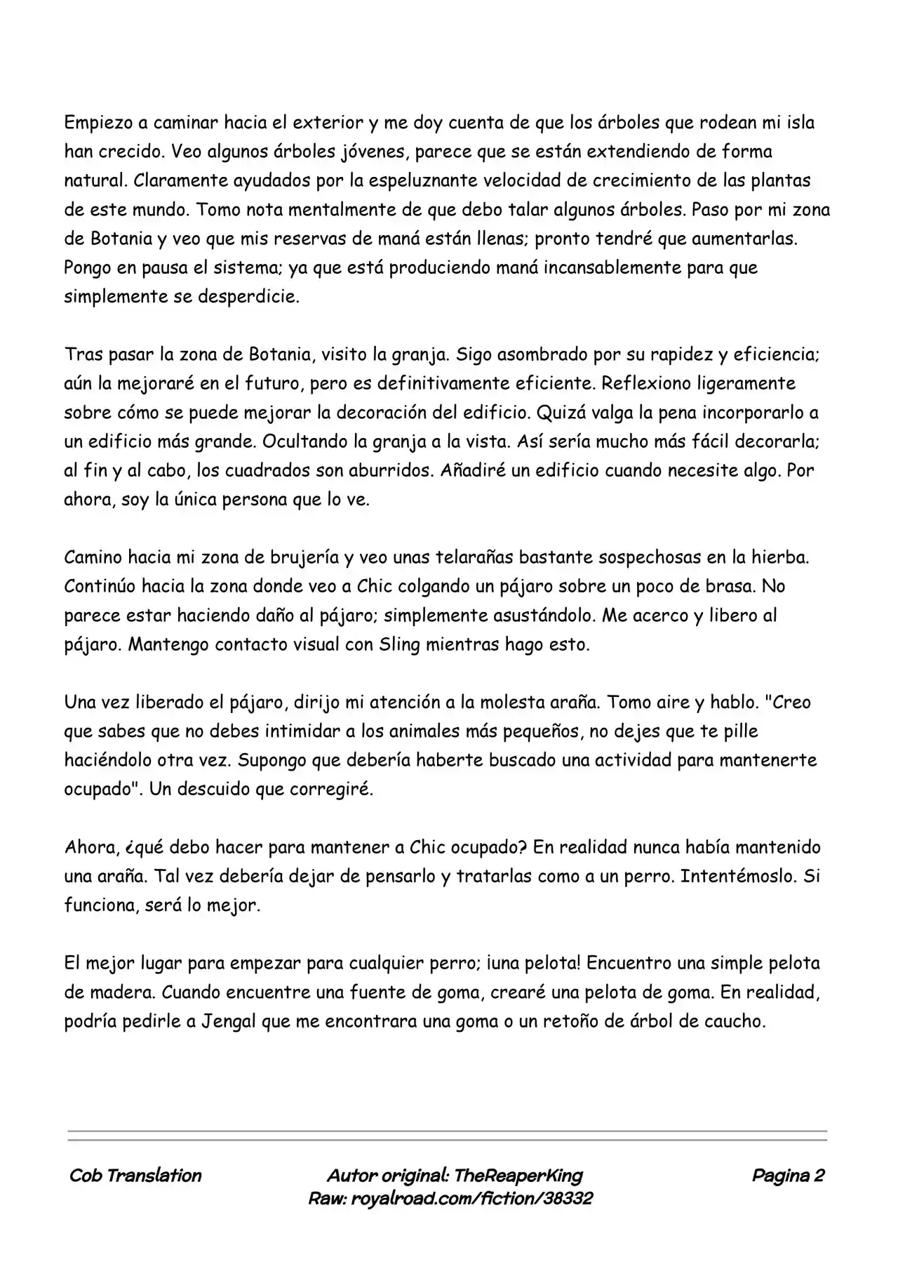 Realidad De Minecraft (Novela) - Capítulo 38 - Página 2 - LectorTMOo