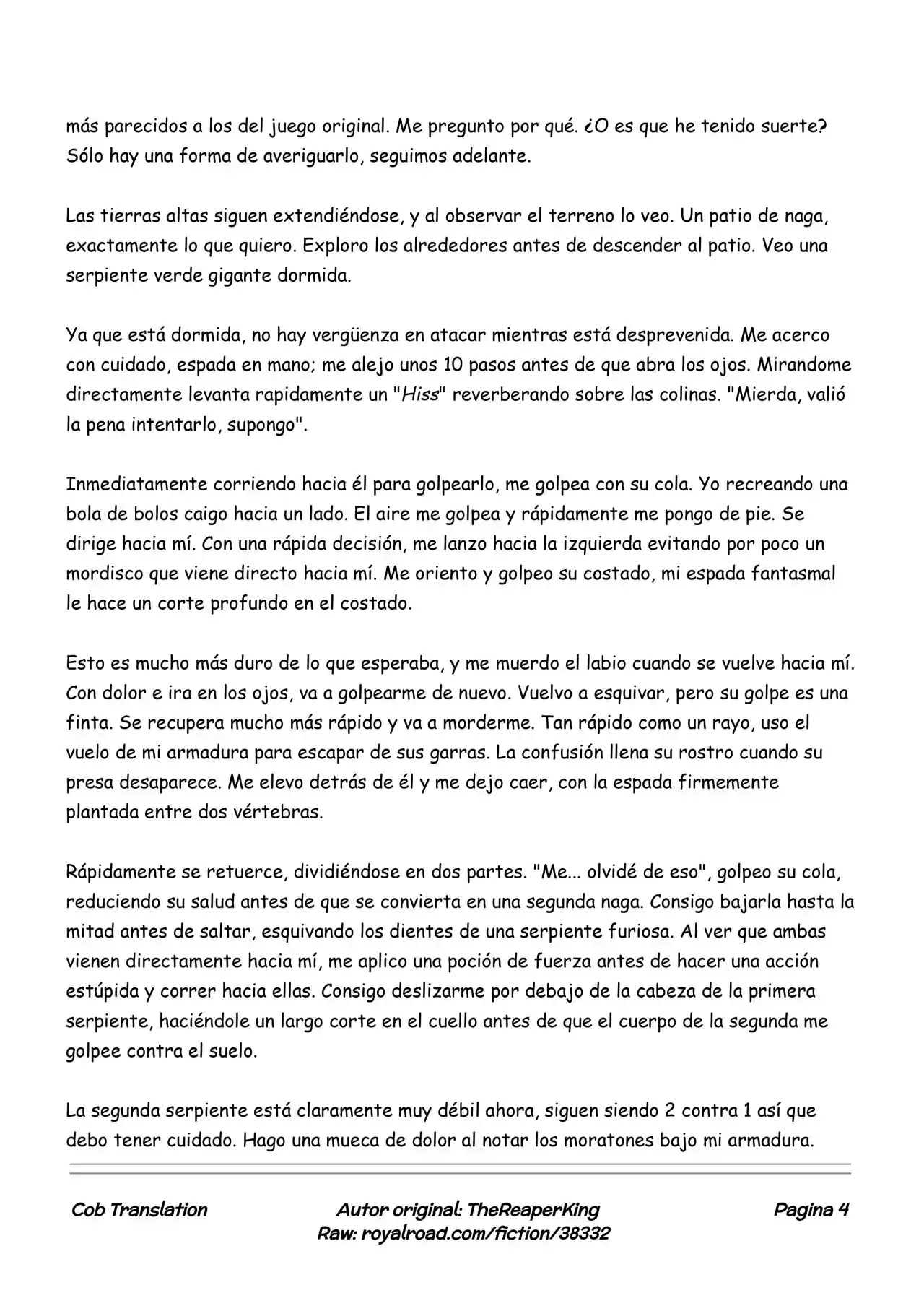 Realidad De Minecraft (Novela) - Capítulo 39 - Página 4 - LectorTMOo