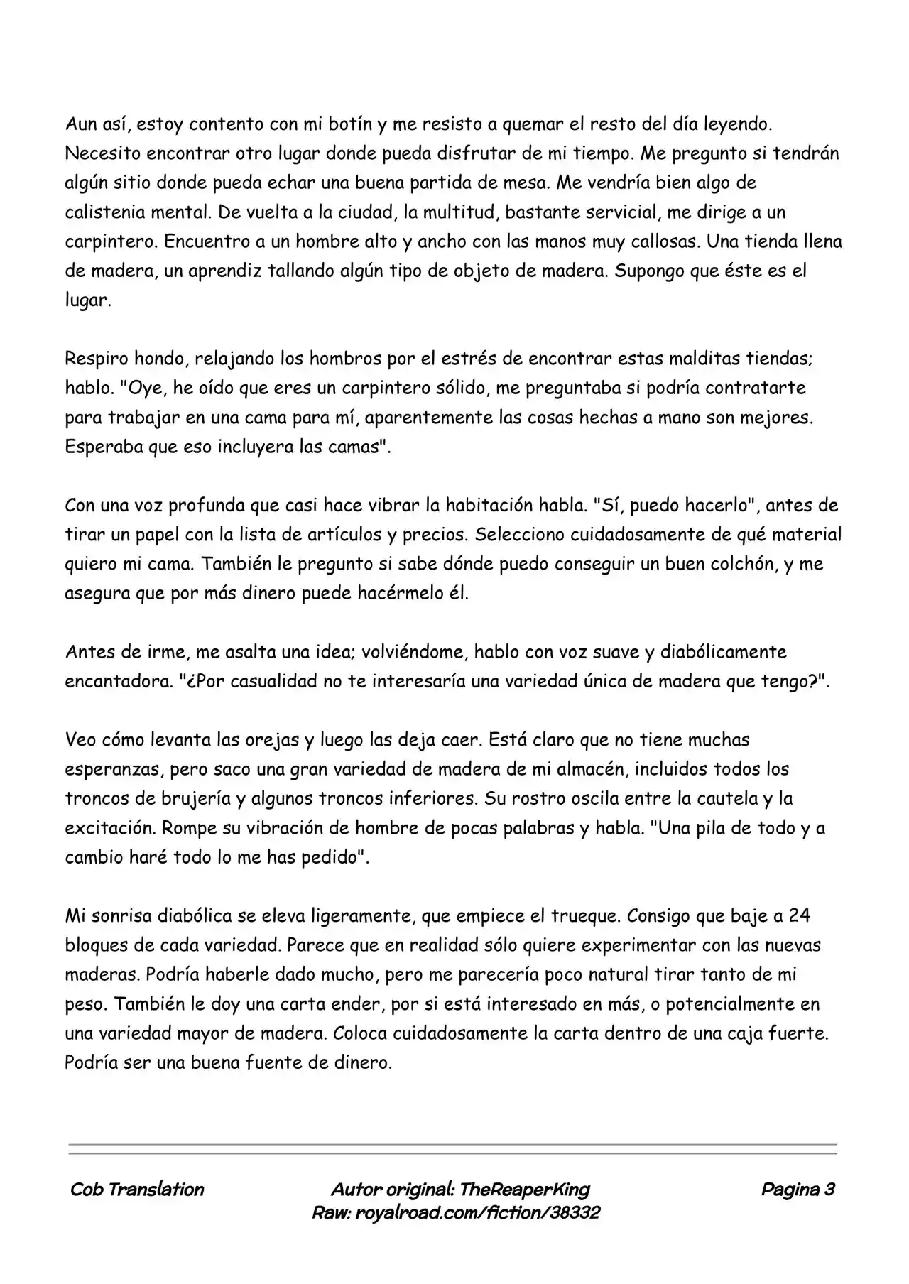 Realidad De Minecraft (Novela) - Capítulo 41 - Página 3 - LectorTMOo