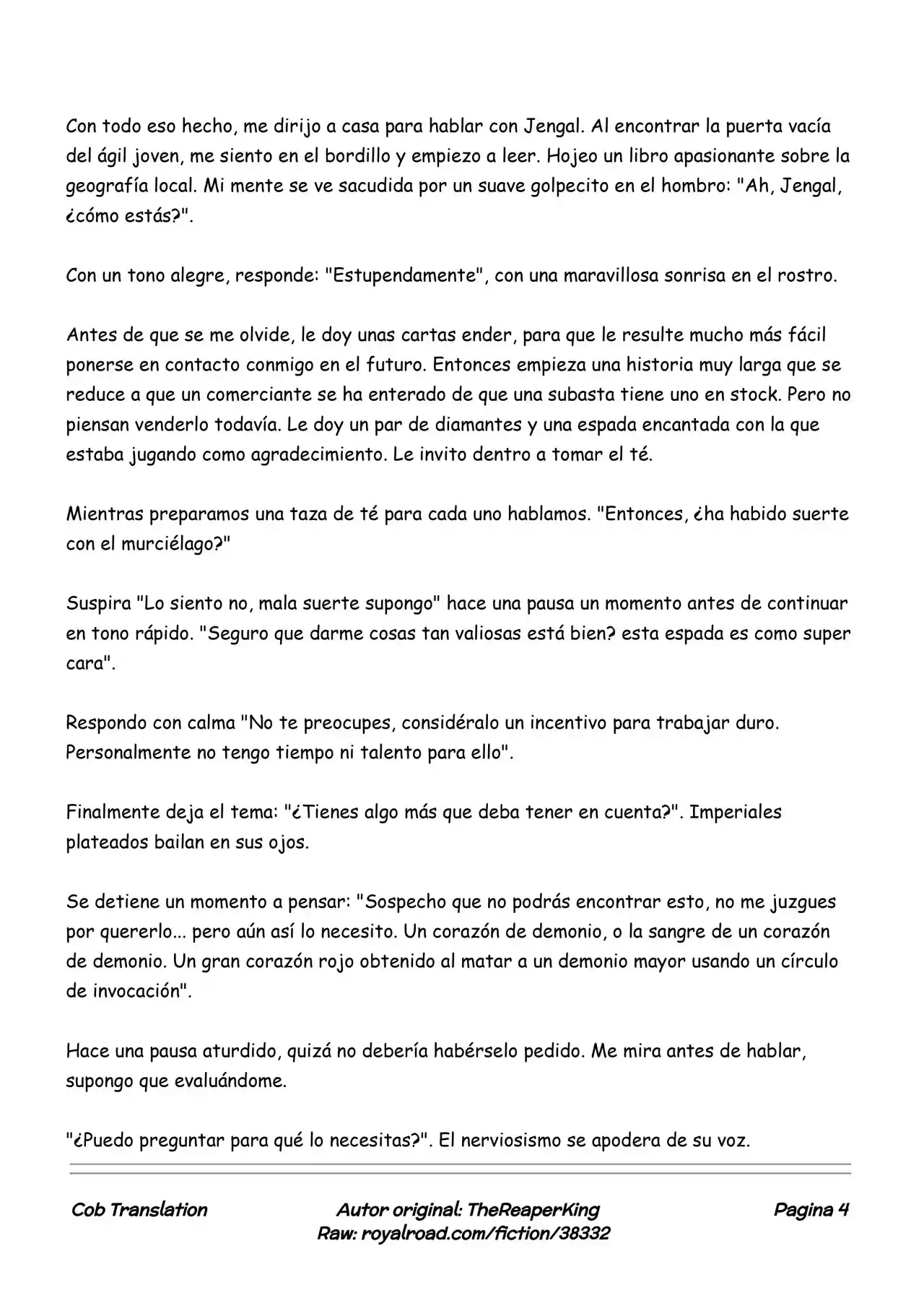 Realidad De Minecraft (Novela) - Capítulo 41 - Página 4 - LectorTMOo