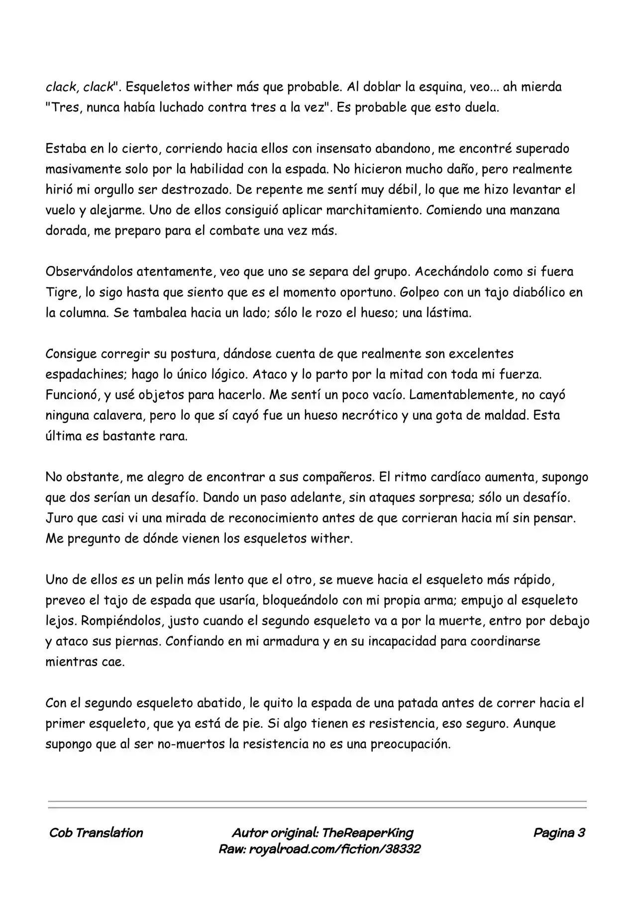 Realidad De Minecraft (Novela) - Capítulo 42 - Página 4 - LectorTMOo