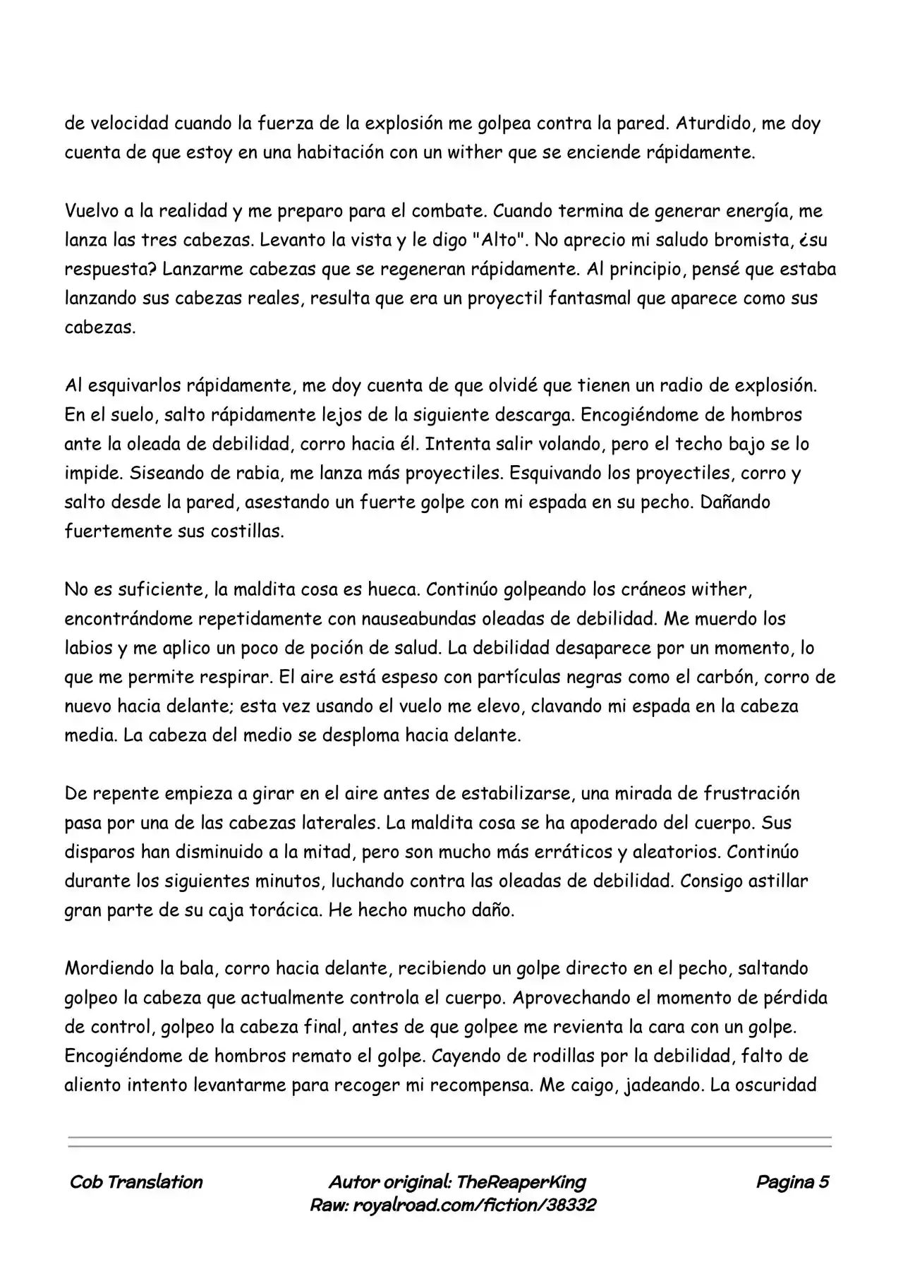 Realidad De Minecraft (Novela) - Capítulo 42 - Página 8 - LectorTMOo