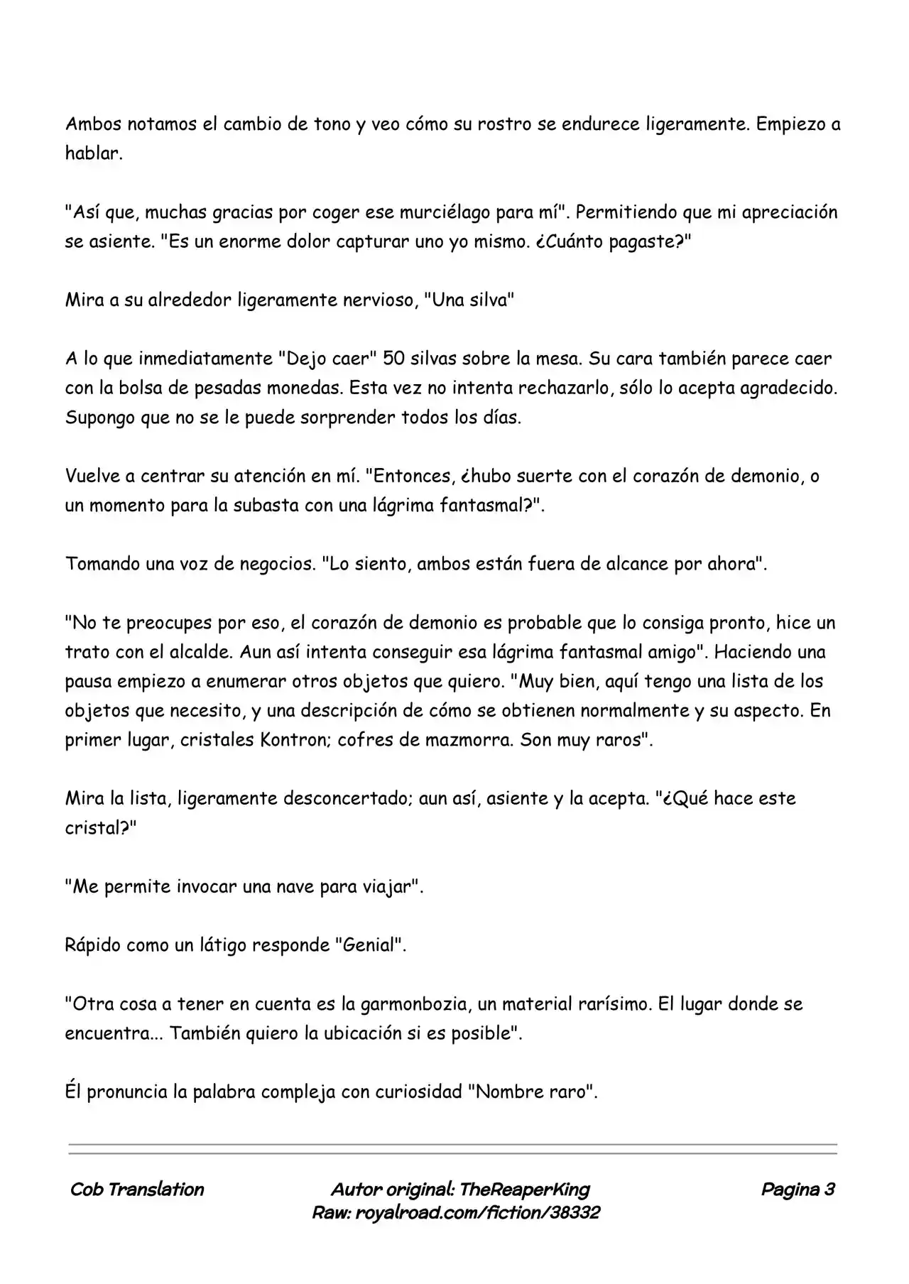Realidad De Minecraft (Novela) - Capítulo 47 - Página 3 - LectorTMOo