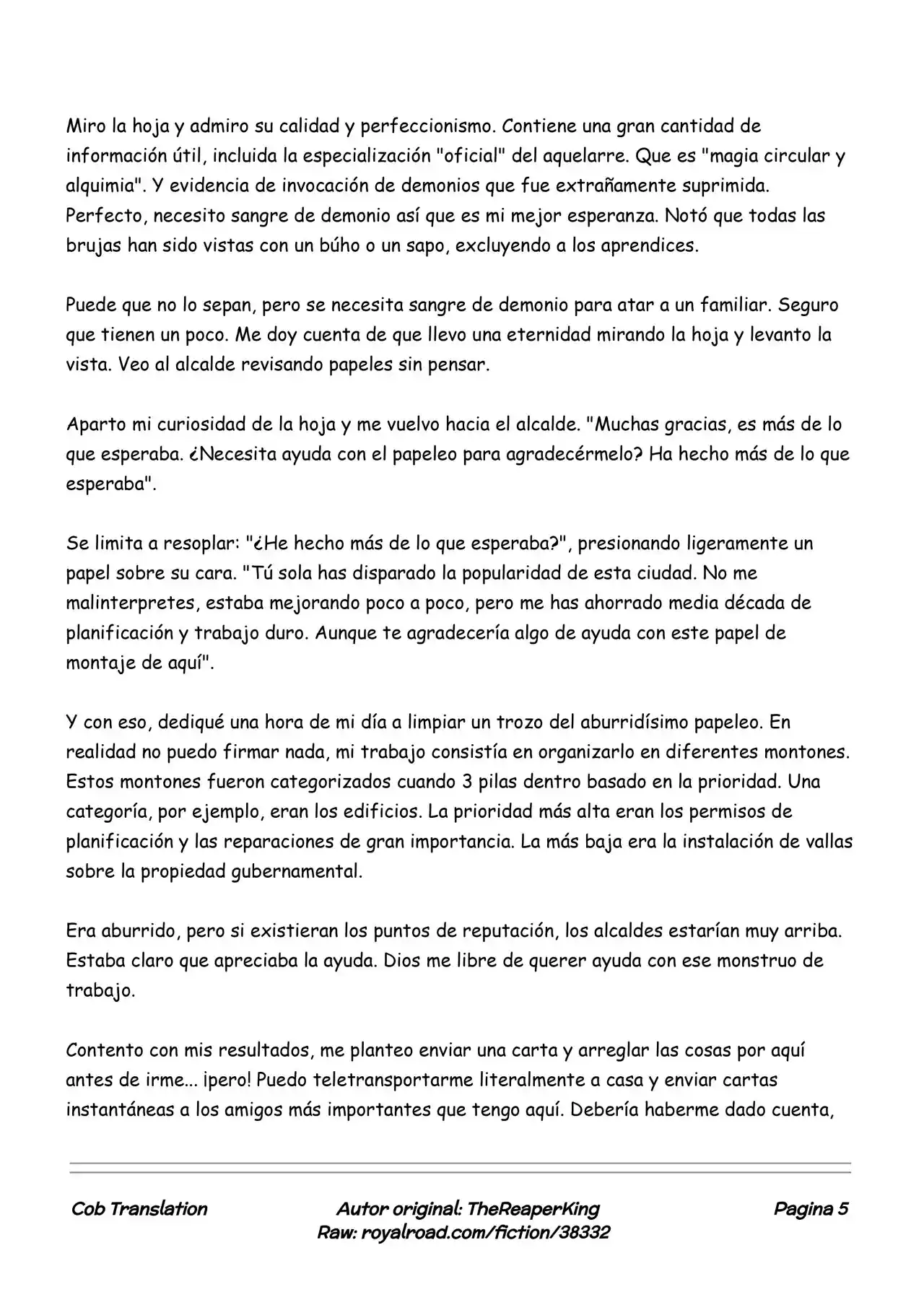 Realidad De Minecraft (Novela) - Capítulo 52 - Página 5 - LectorTMOo