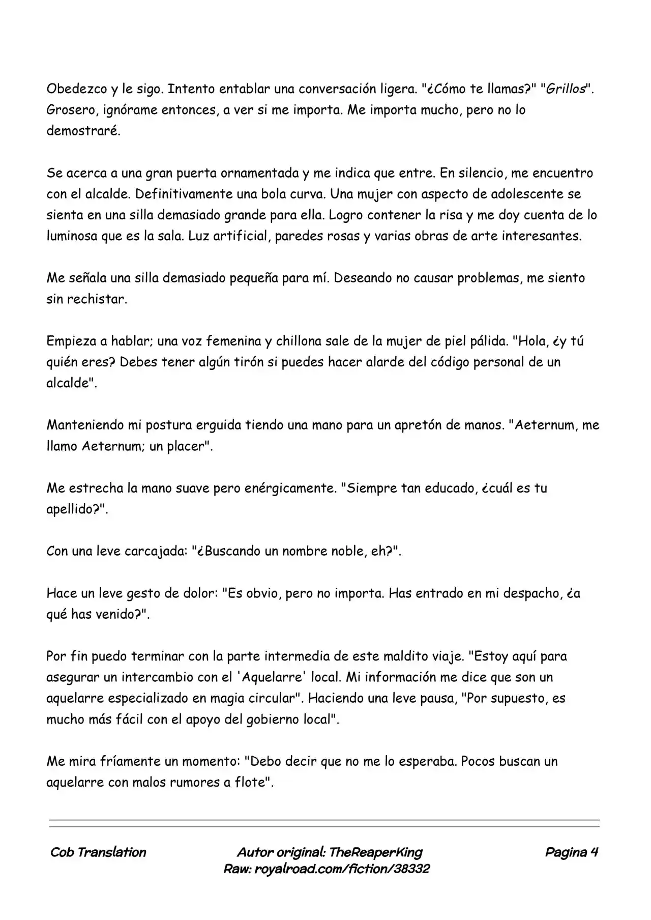 Realidad De Minecraft (Novela) - Capítulo 55 - Página 4 - LectorTMOo