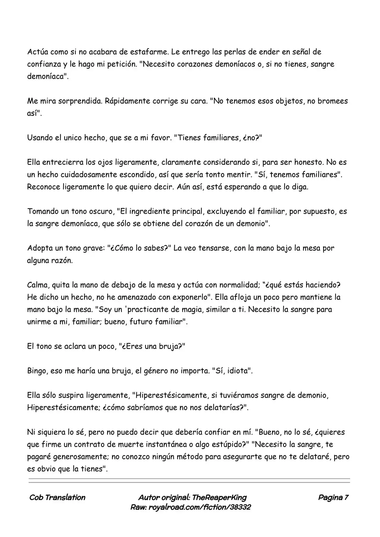 Realidad De Minecraft (Novela) - Capítulo 55 - Página 7 - LectorTMOo