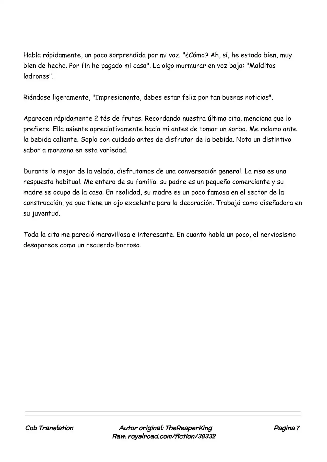 Realidad De Minecraft (Novela) - Capítulo 56 - Página 7 - LectorTMOo