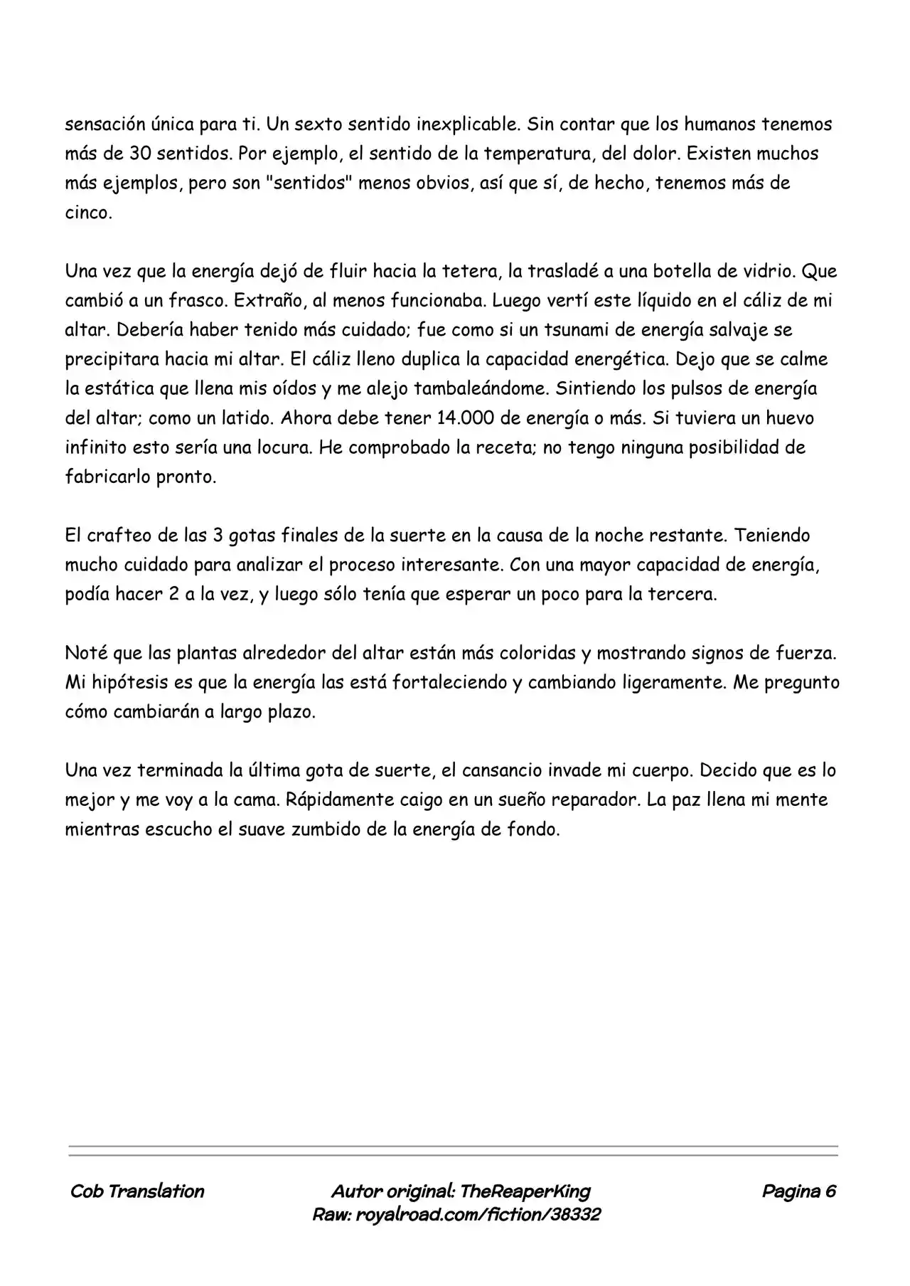 Realidad De Minecraft (Novela) - Capítulo 57 - Página 6 - LectorTMOo