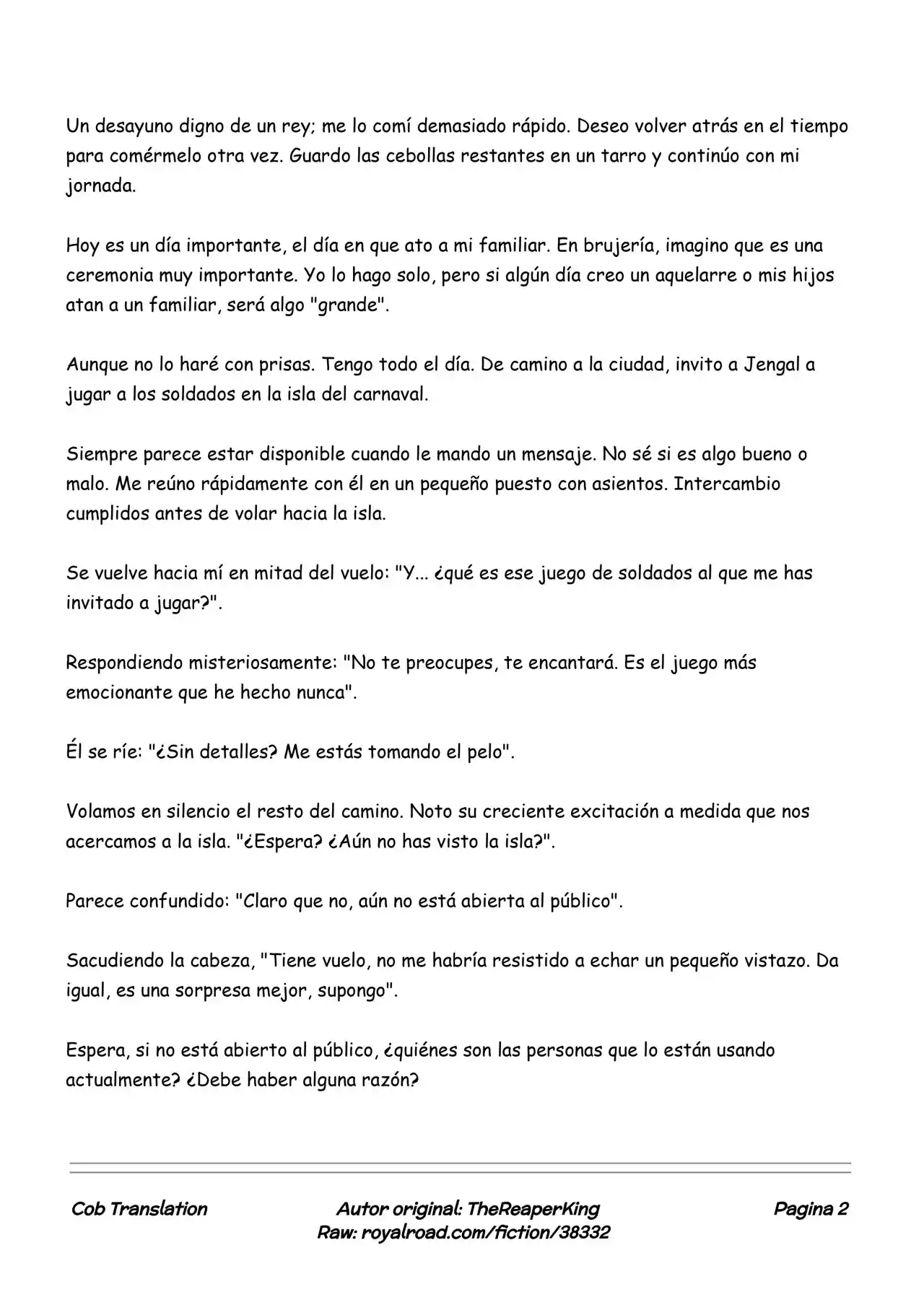 Realidad De Minecraft (Novela) - Capítulo 58 - Página 2 - LectorTMOo