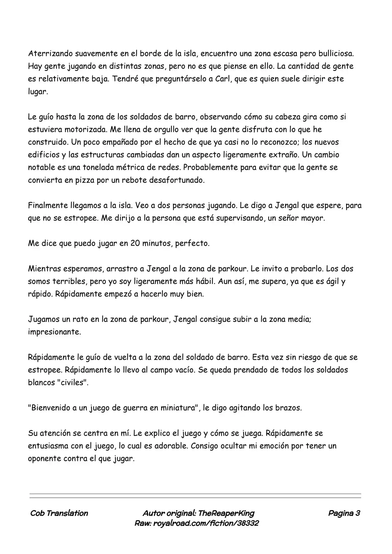 Realidad De Minecraft (Novela) - Capítulo 58 - Página 3 - LectorTMOo