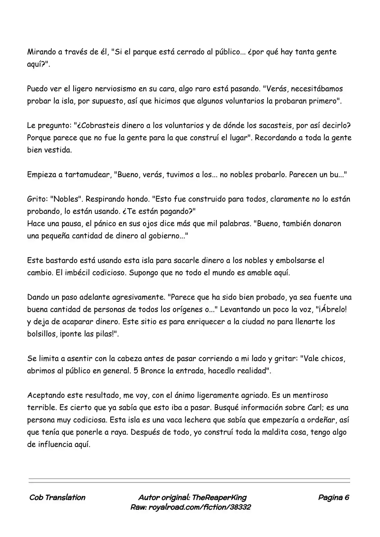 Realidad De Minecraft (Novela) - Capítulo 58 - Página 6 - LectorTMOo