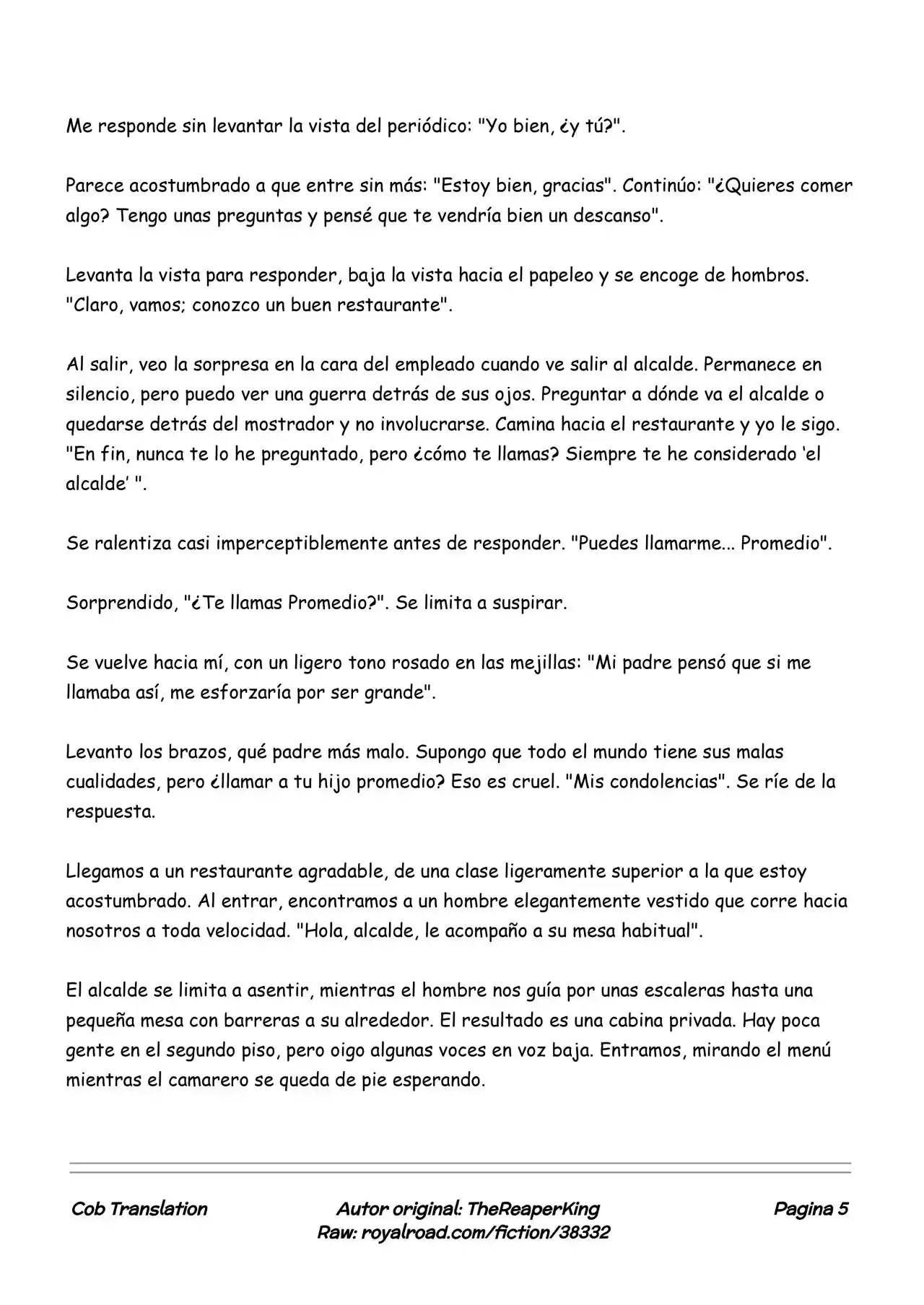 Realidad De Minecraft (Novela) - Capítulo 59 - Página 5 - LectorTMOo
