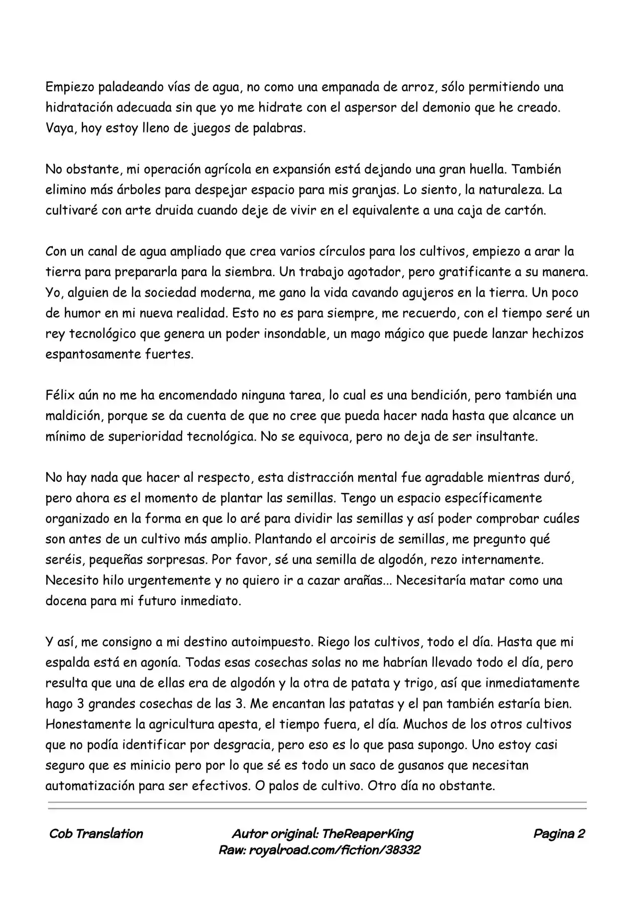 Realidad De Minecraft (Novela) - Capítulo 6 - Página 2 - LectorTMOo