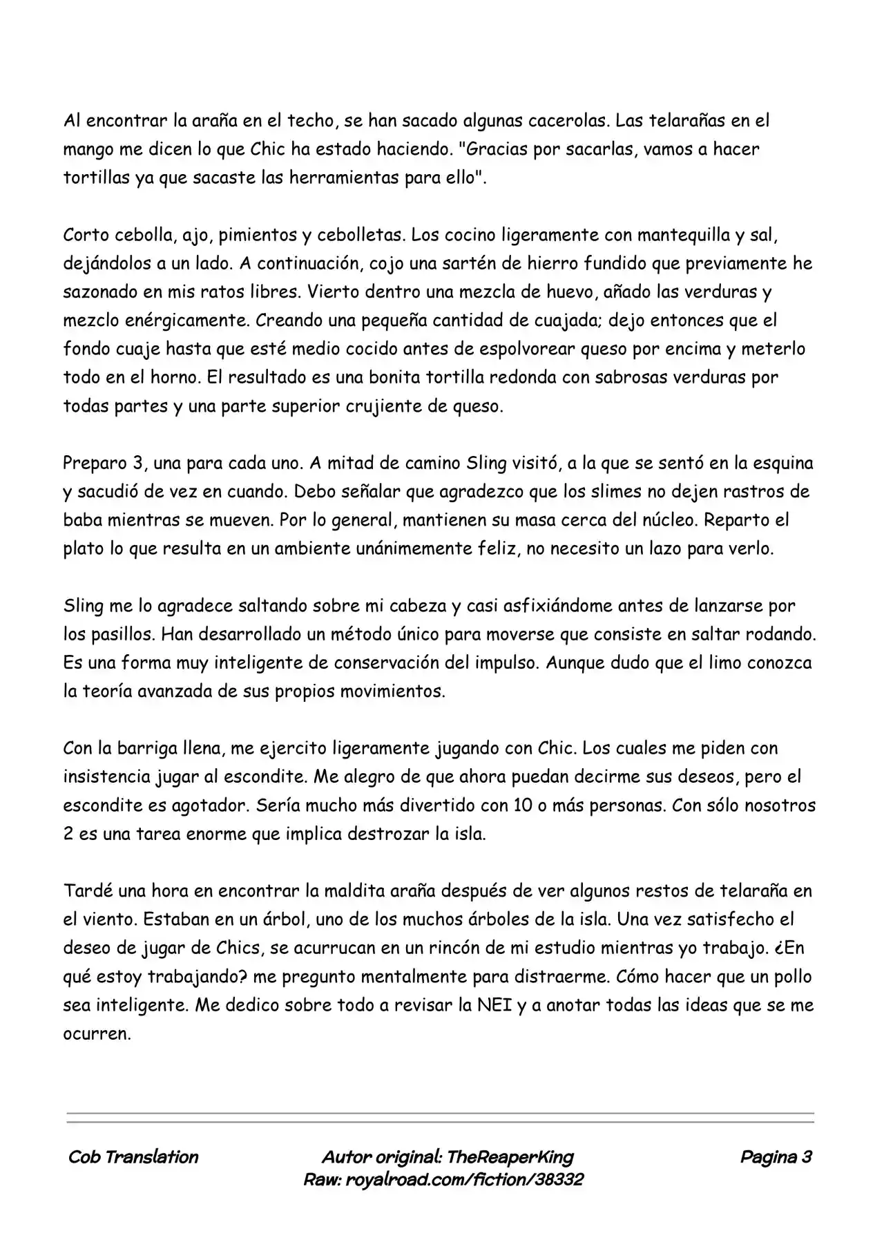 Realidad De Minecraft (Novela) - Capítulo 60 - Página 3 - LectorTMOo