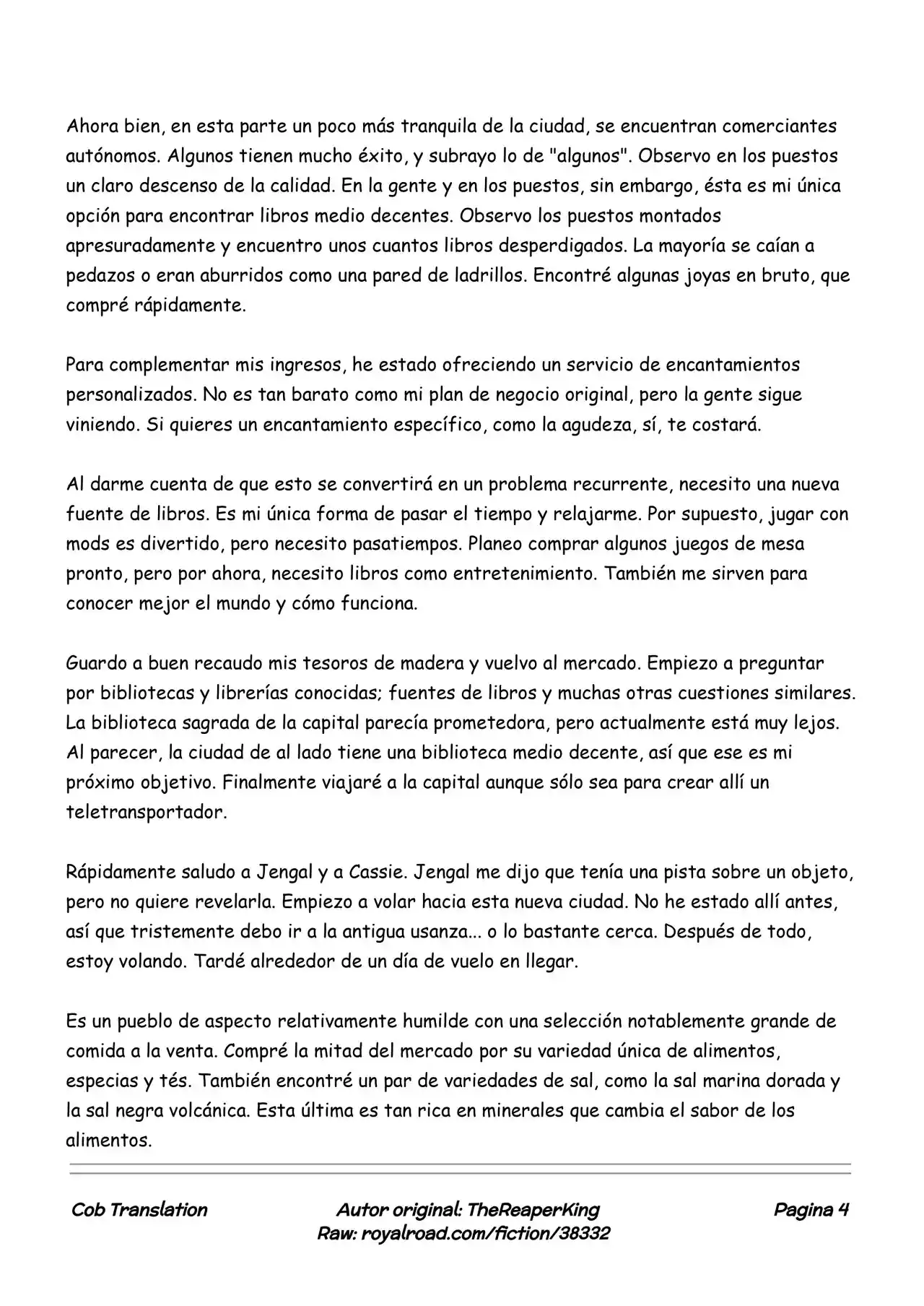 Realidad De Minecraft (Novela) - Capítulo 61 - Página 4 - LectorTMOo