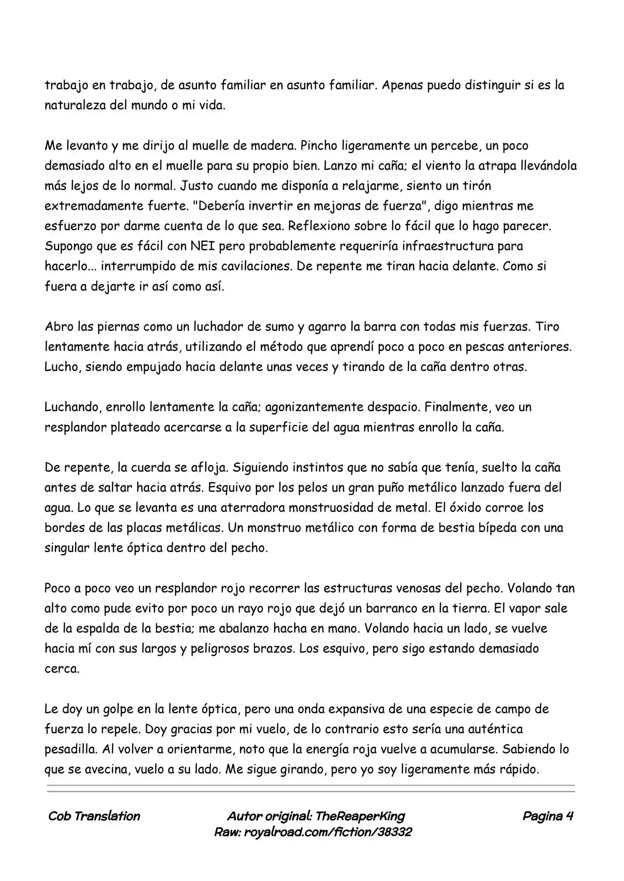 Realidad De Minecraft (Novela) - Capítulo 62 - Página 4 - LectorTMOo