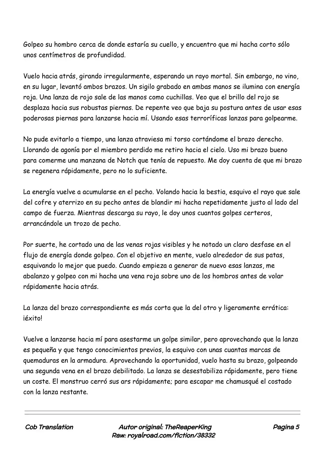 Realidad De Minecraft (Novela) - Capítulo 62 - Página 5 - LectorTMOo