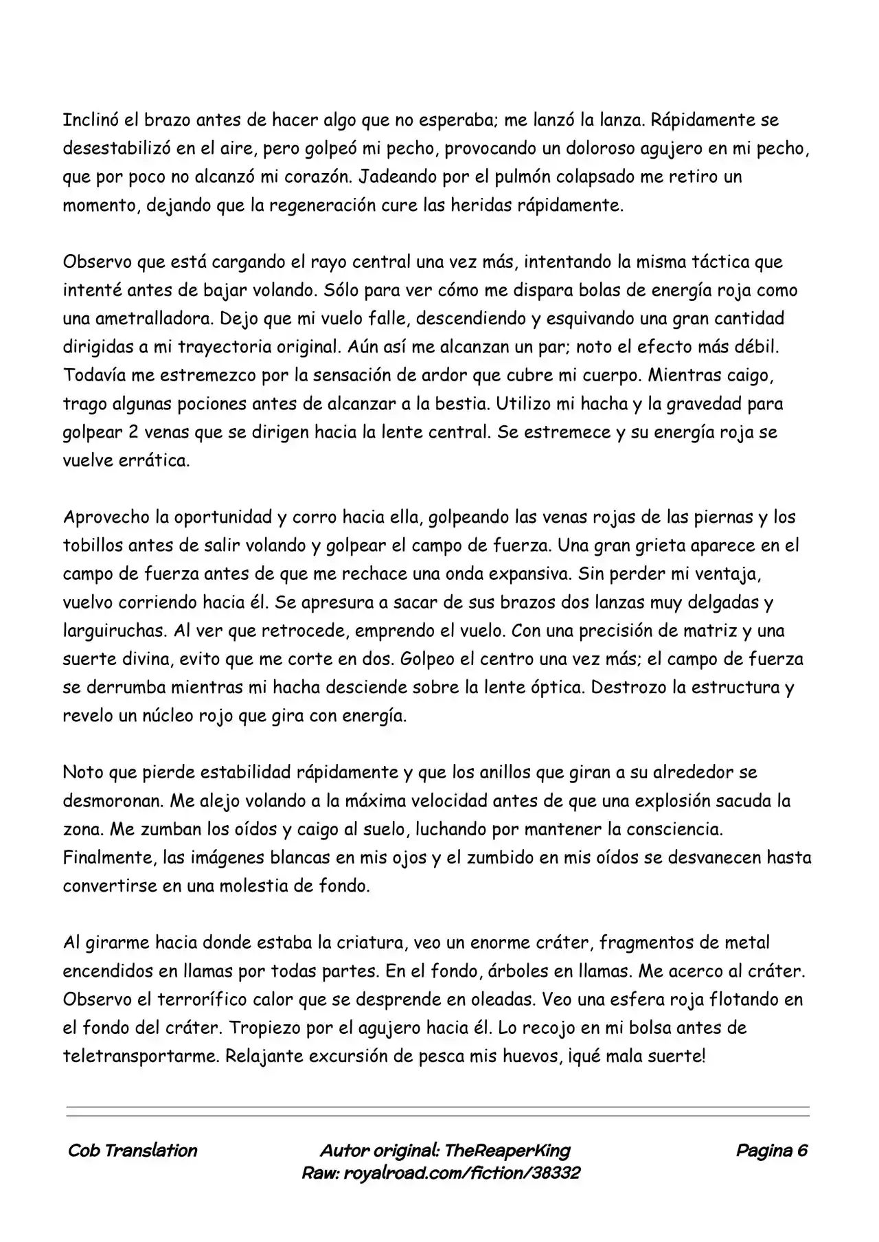 Realidad De Minecraft (Novela) - Capítulo 62 - Página 6 - LectorTMOo
