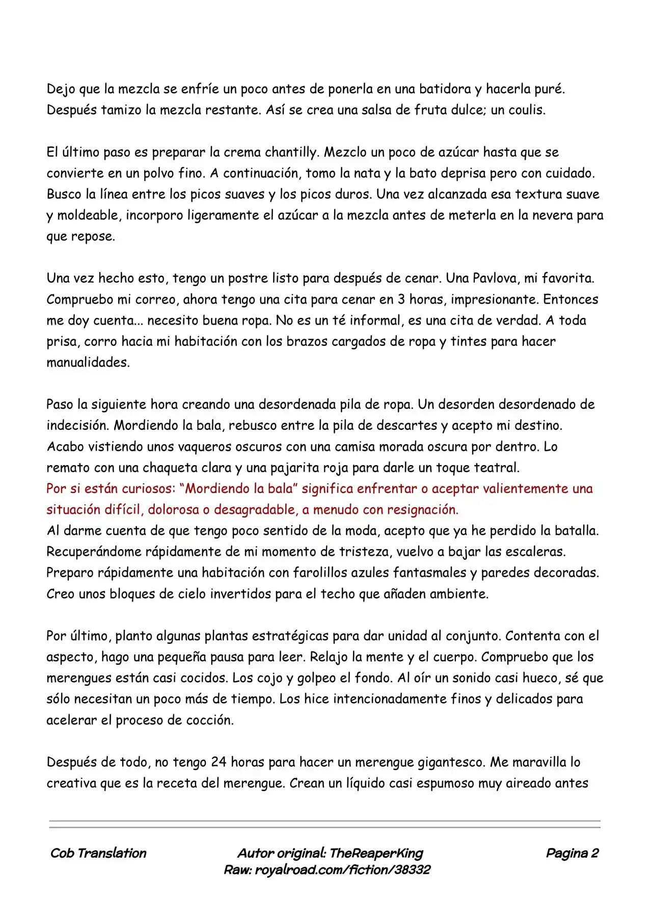 Realidad De Minecraft (Novela) - Capítulo 65 - Página 2 - LectorTMOo