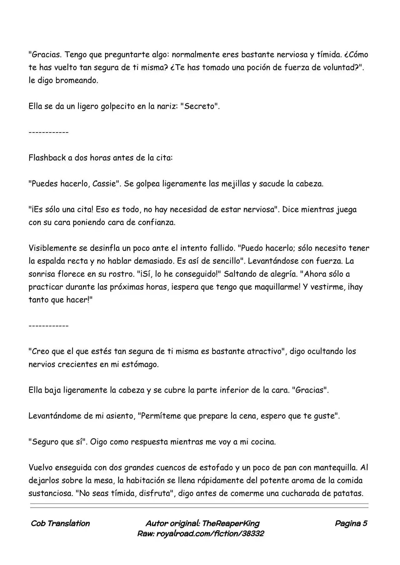 Realidad De Minecraft (Novela) - Capítulo 65 - Página 5 - LectorTMOo
