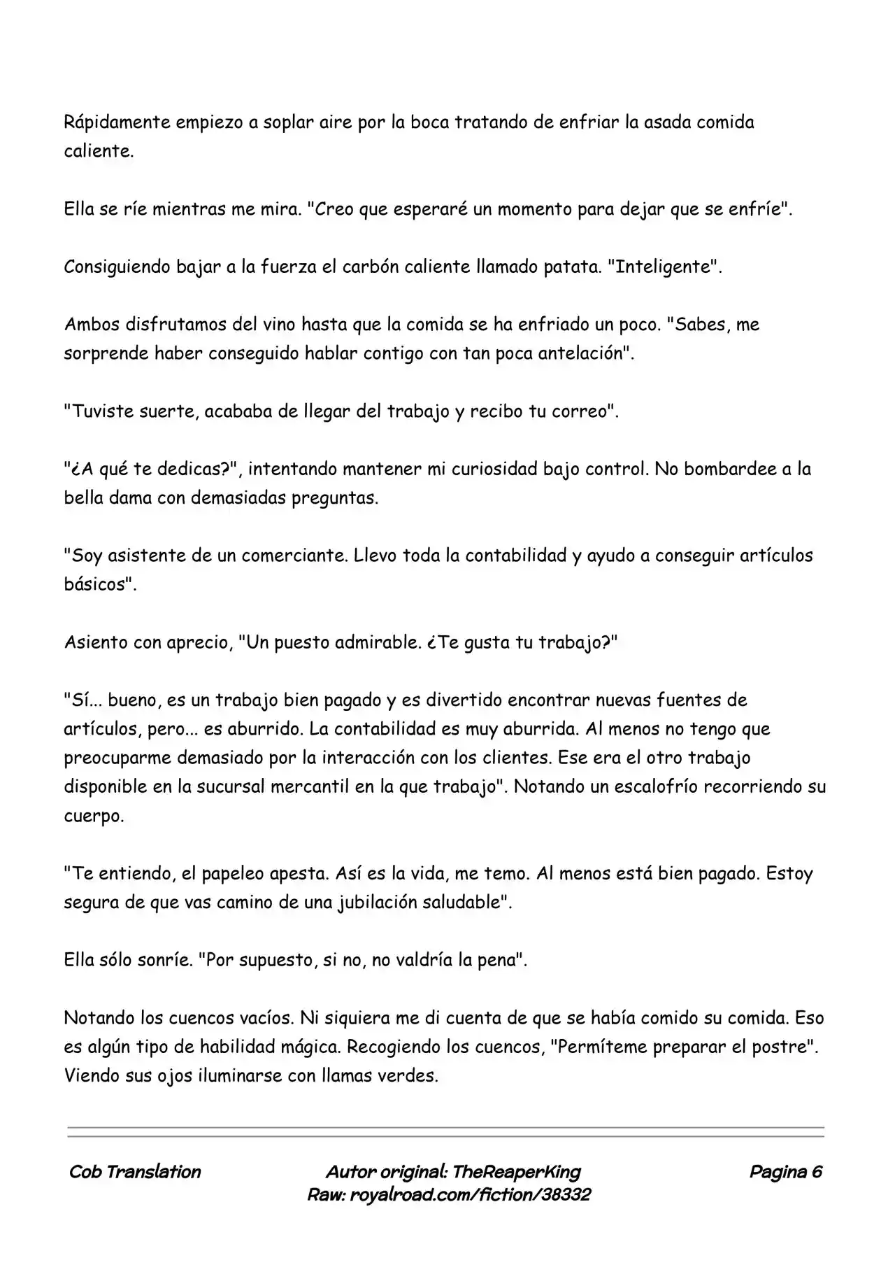 Realidad De Minecraft (Novela) - Capítulo 65 - Página 6 - LectorTMOo