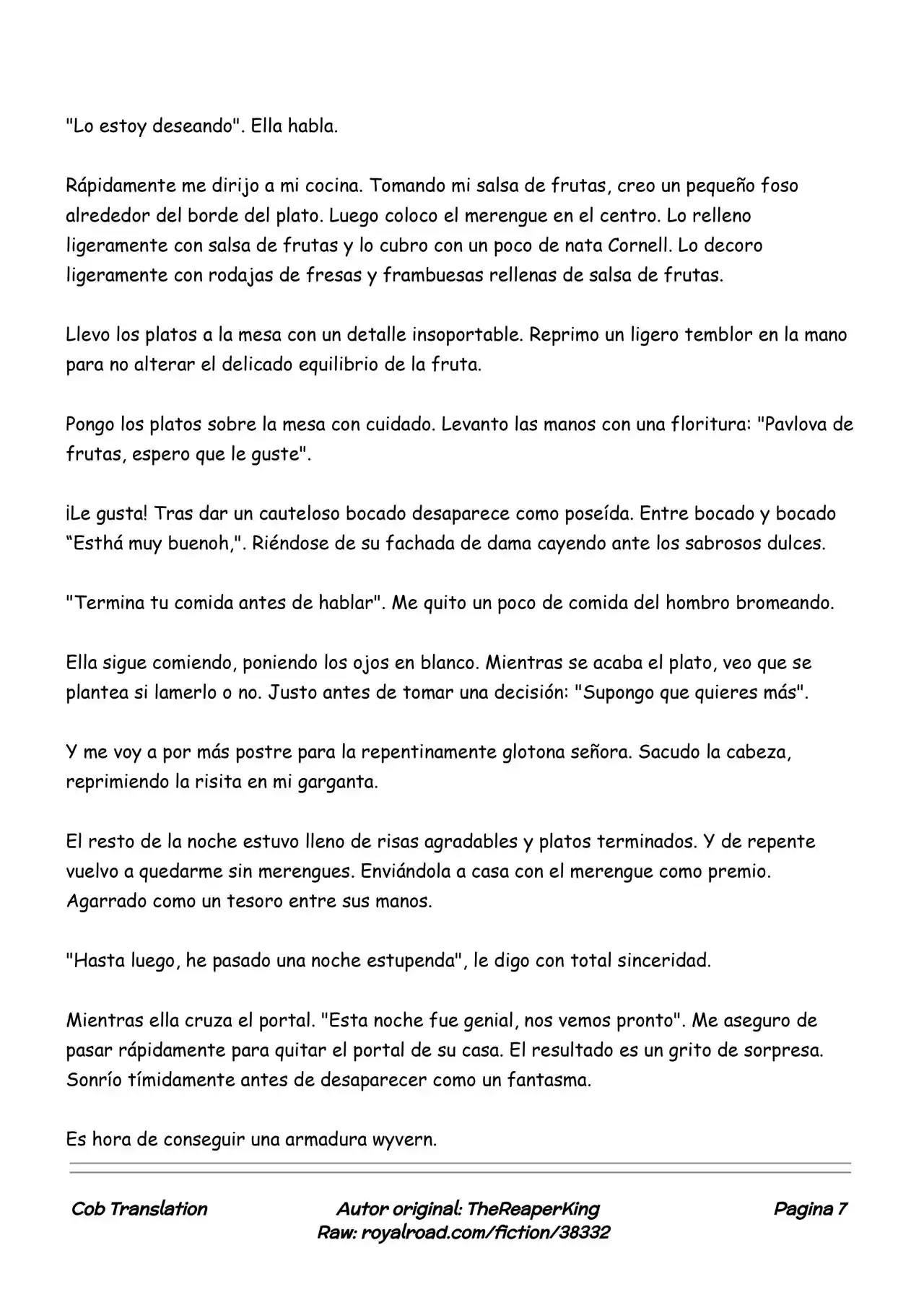 Realidad De Minecraft (Novela) - Capítulo 65 - Página 7 - LectorTMOo