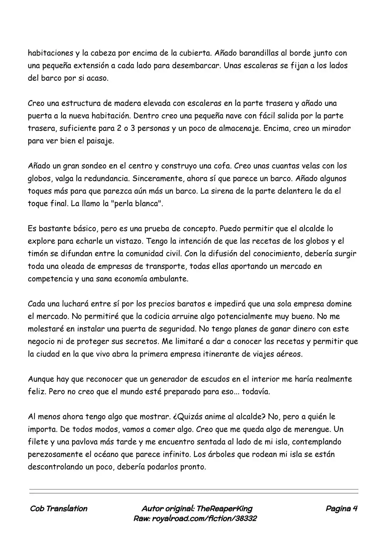 Realidad De Minecraft (Novela) - Capítulo 67 - Página 4 - LectorTMOo