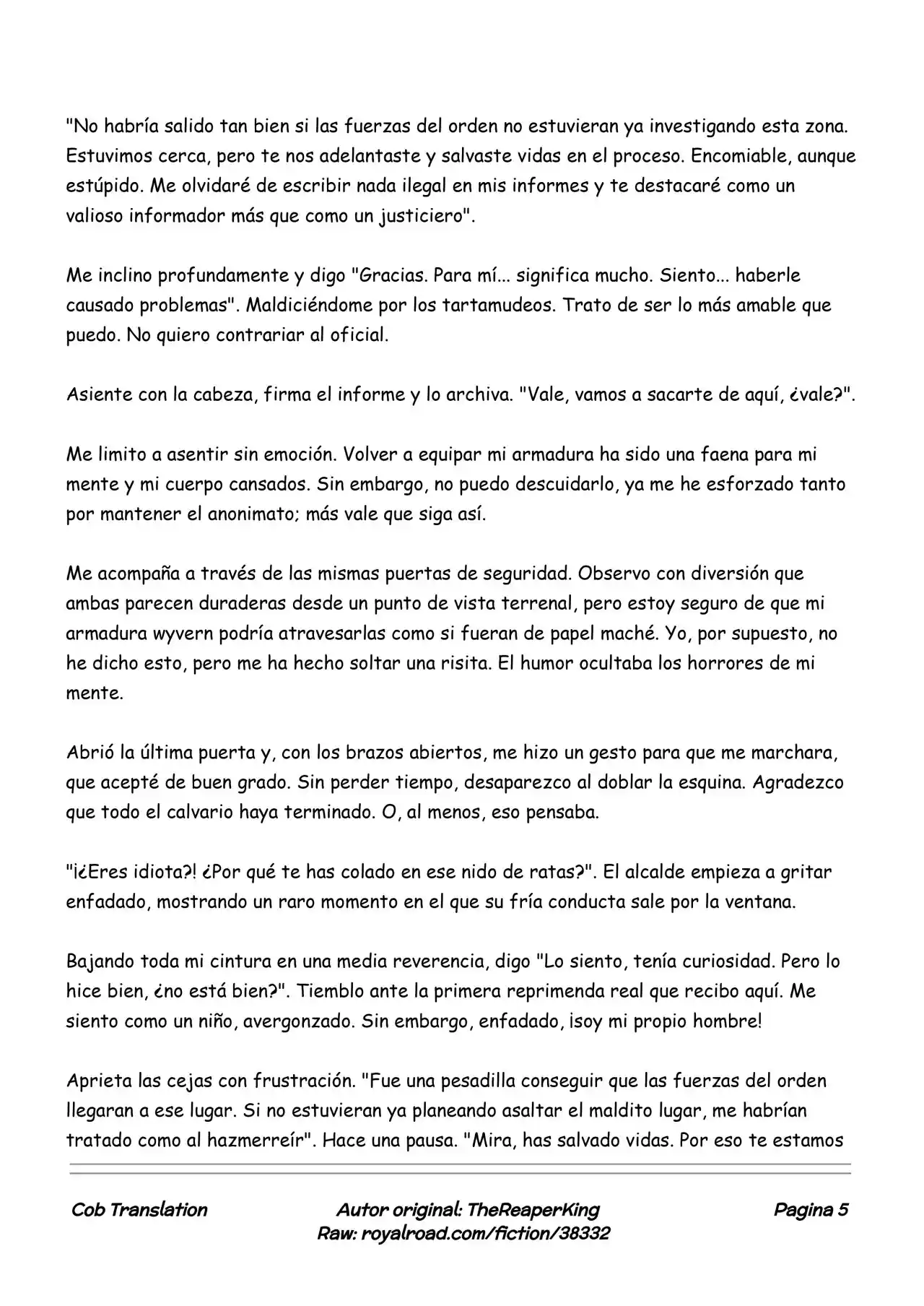 Realidad De Minecraft (Novela) - Capítulo 71 - Página 5 - LectorTMOo