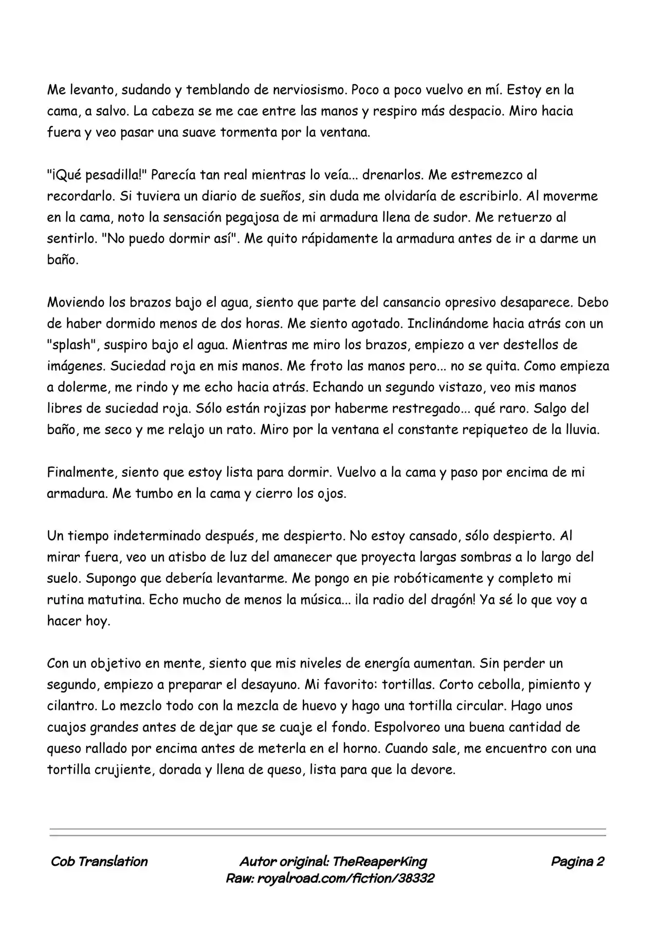 Realidad De Minecraft (Novela) - Capítulo 72 - Página 2 - LectorTMOo