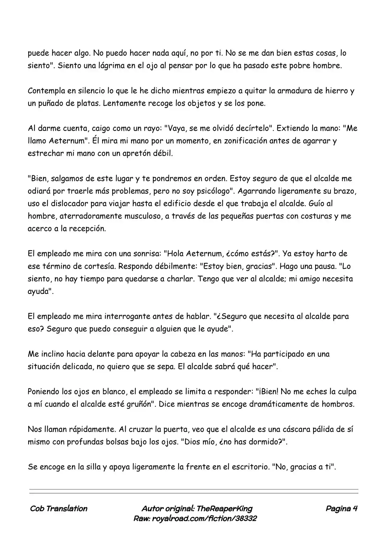 Realidad De Minecraft (Novela) - Capítulo 72 - Página 4 - LectorTMOo