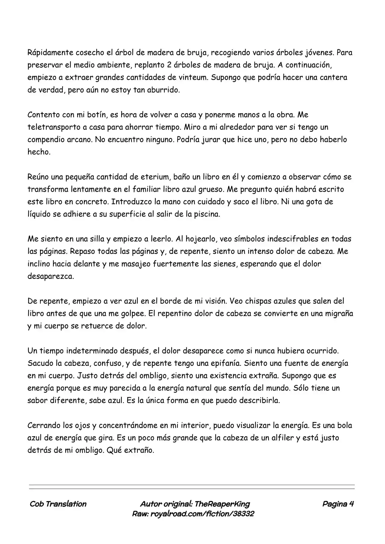Realidad De Minecraft (Novela) - Capítulo 73 - Página 4 - LectorTMOo