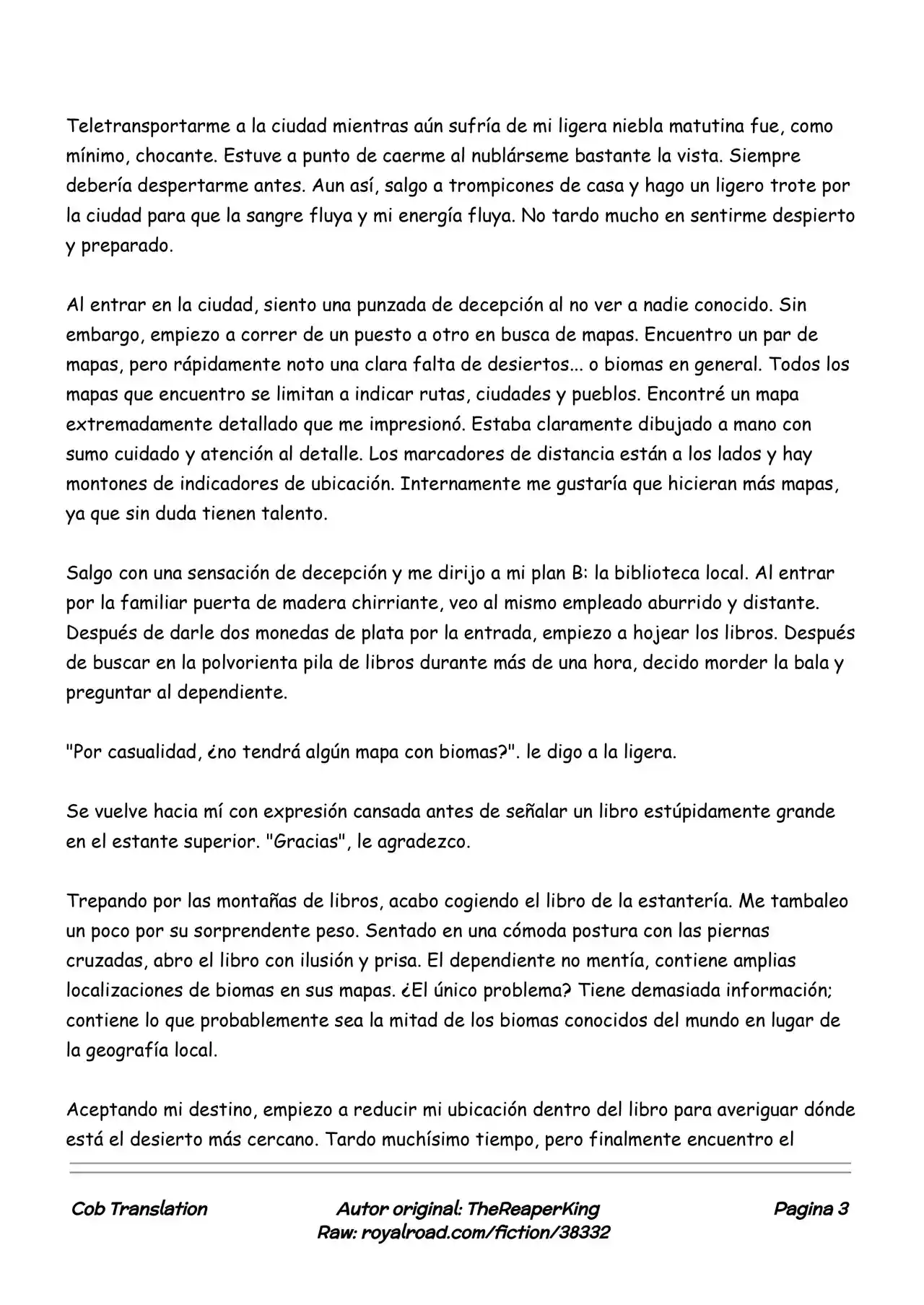 Realidad De Minecraft (Novela) - Capítulo 75 - Página 3 - LectorTMOo