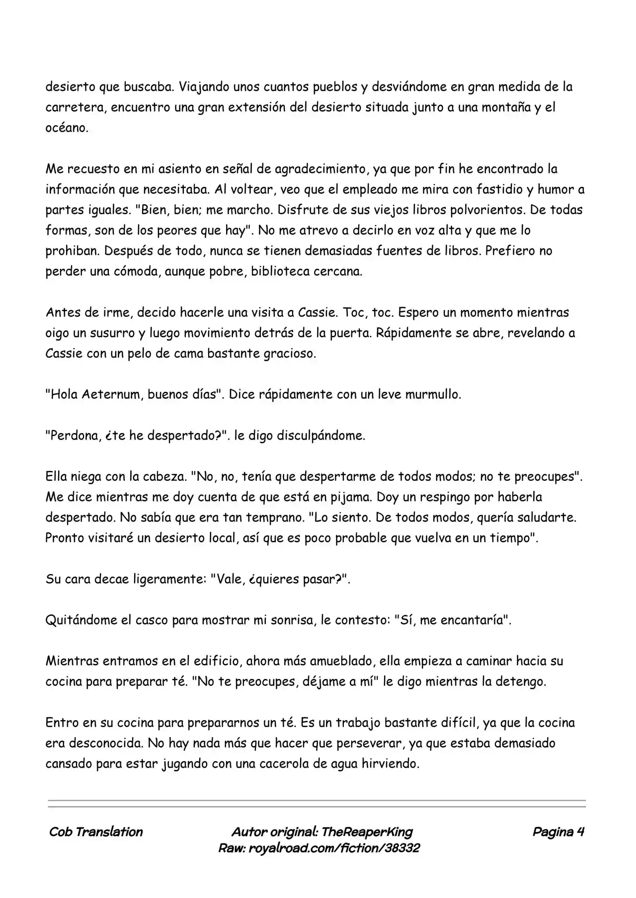 Realidad De Minecraft (Novela) - Capítulo 75 - Página 4 - LectorTMOo