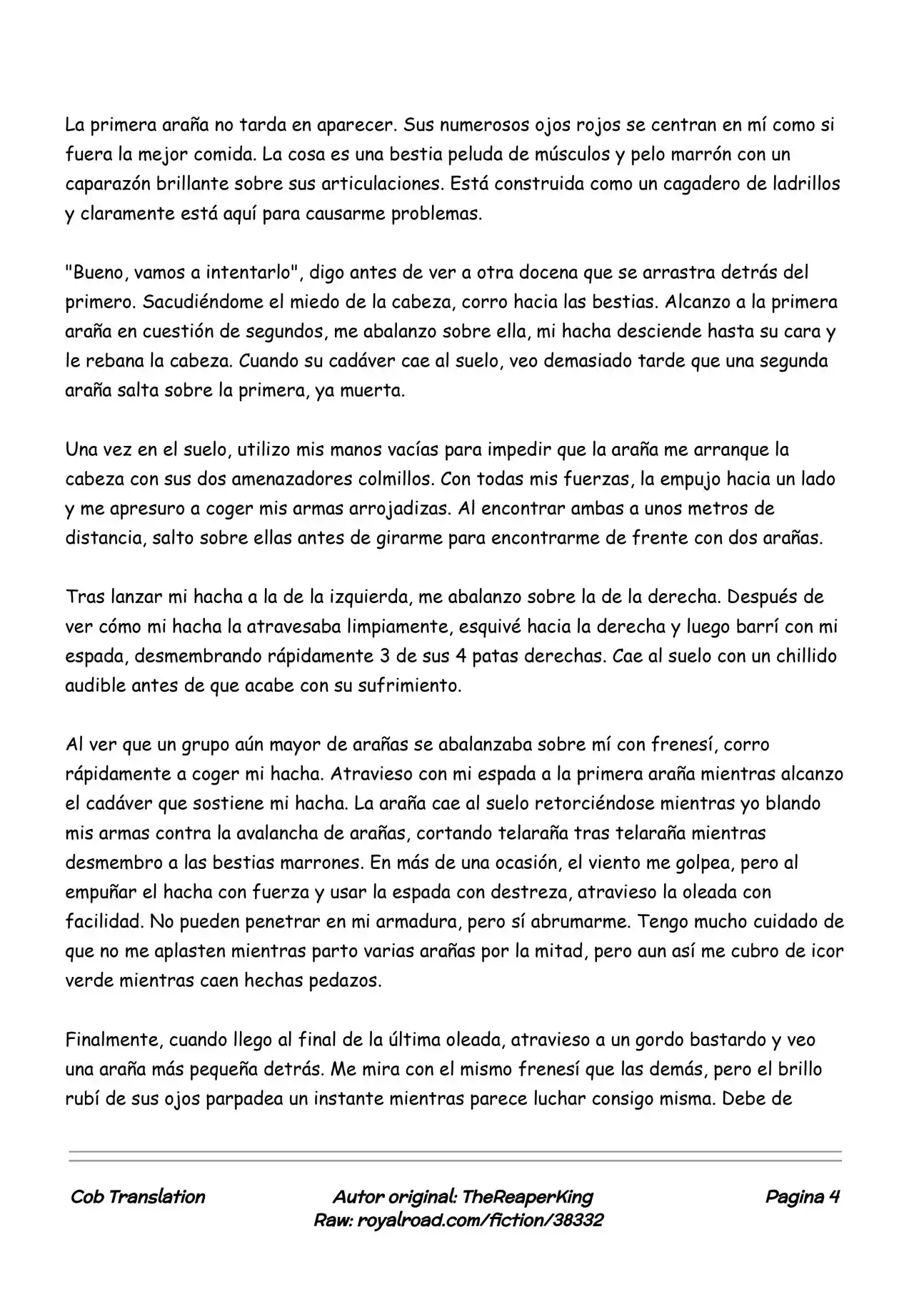 Realidad De Minecraft (Novela) - Capítulo 78 - Página 4 - LectorTMOo