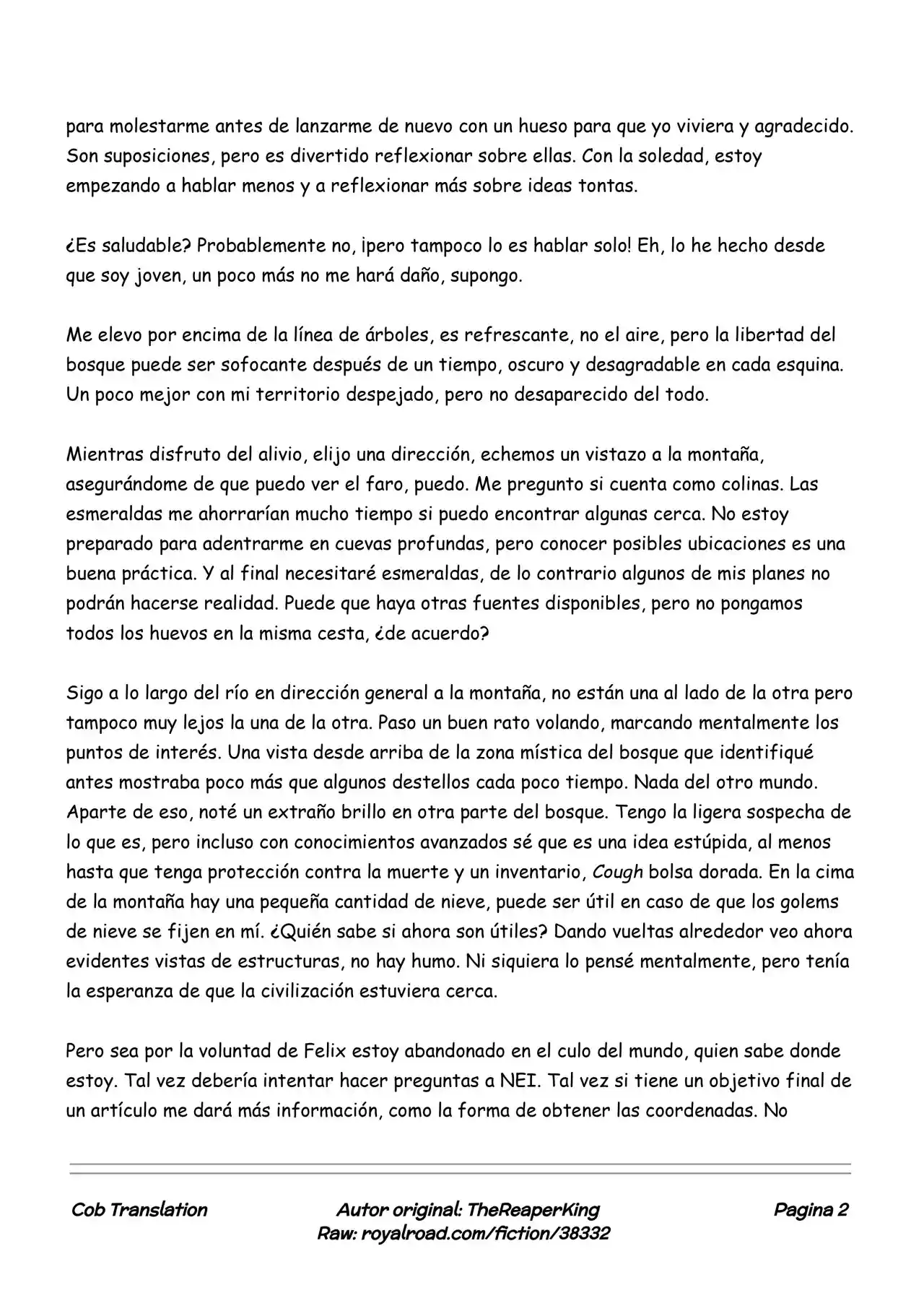 Realidad De Minecraft (Novela) - Capítulo 8 - Página 2 - LectorTMOo