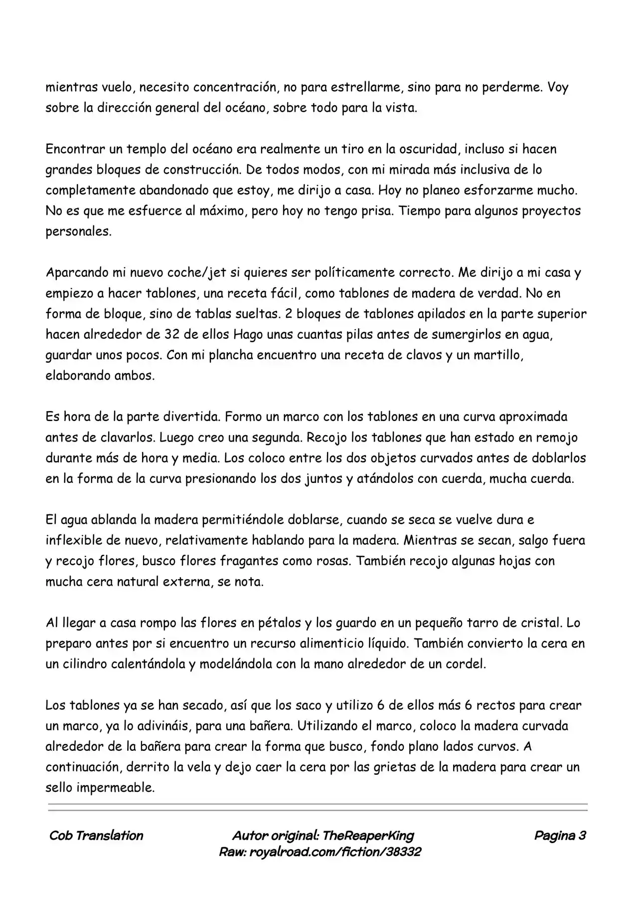 Realidad De Minecraft (Novela) - Capítulo 8 - Página 3 - LectorTMOo