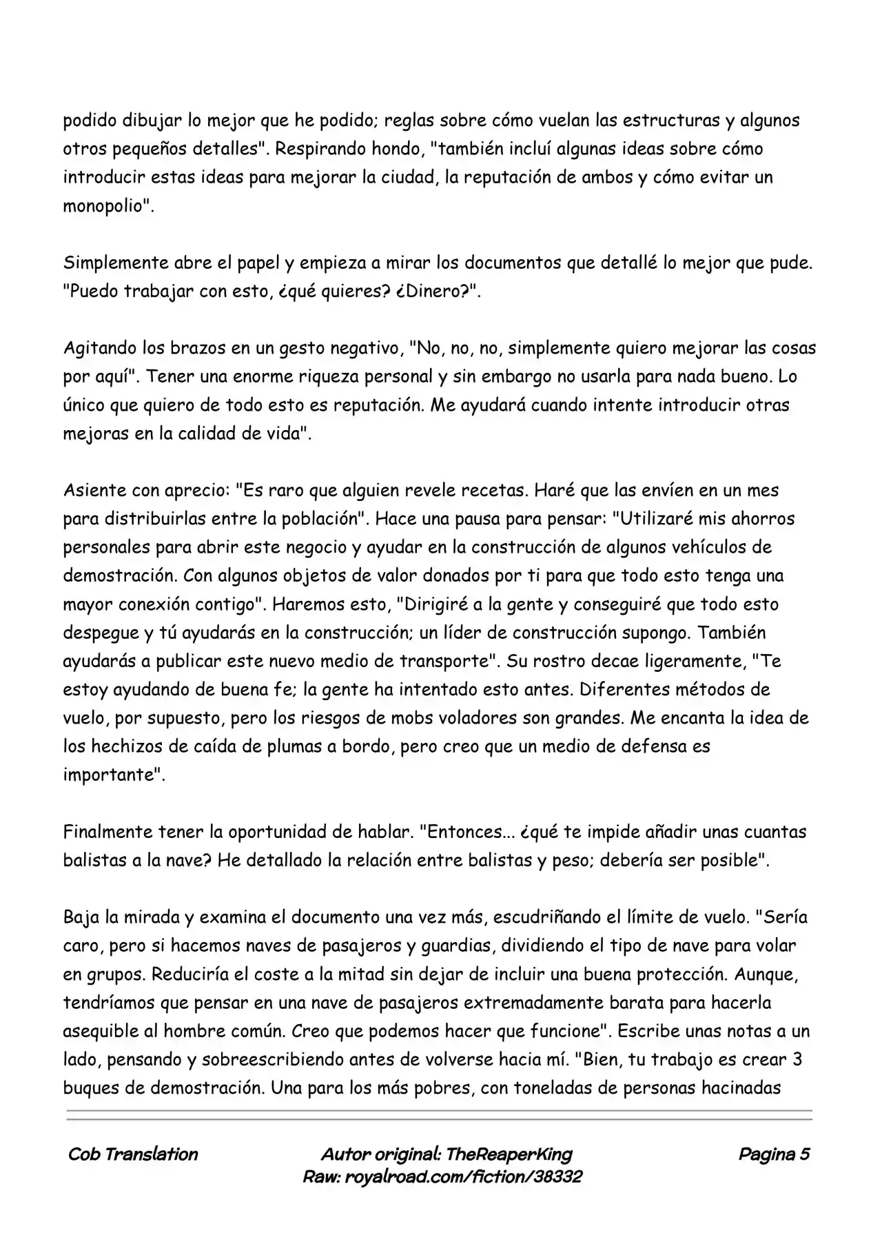 Realidad De Minecraft (Novela) - Capítulo 80 - Página 5 - LectorTMOo
