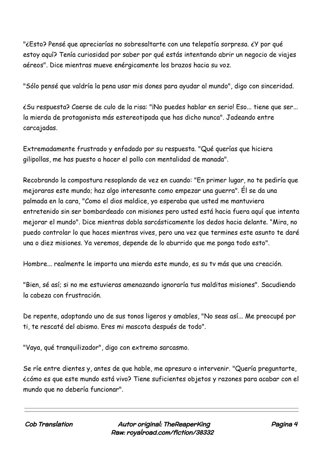 Realidad De Minecraft (Novela) - Capítulo 81 - Página 4 - LectorTMOo