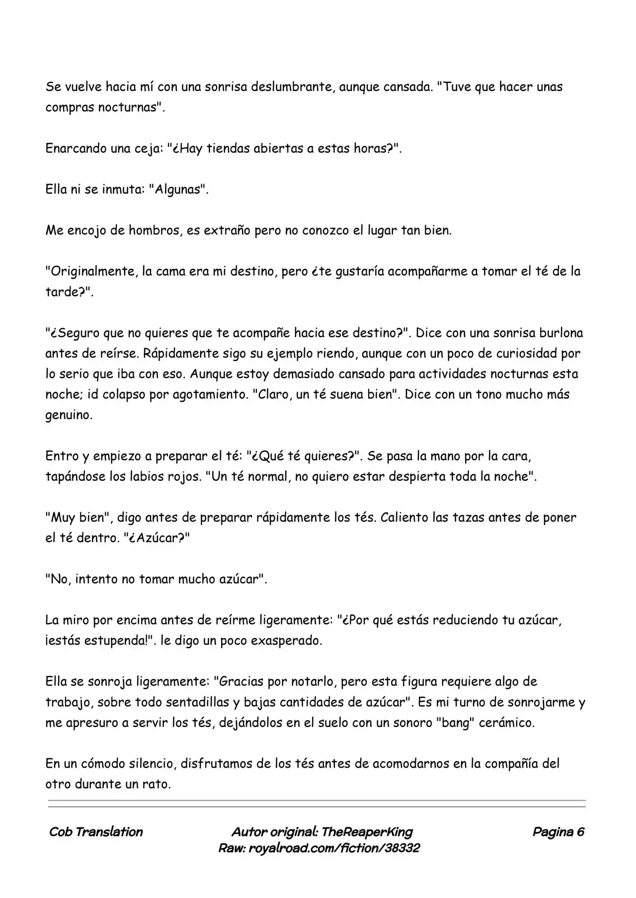 Realidad De Minecraft (Novela) - Capítulo 82 - Página 6 - LectorTMOo